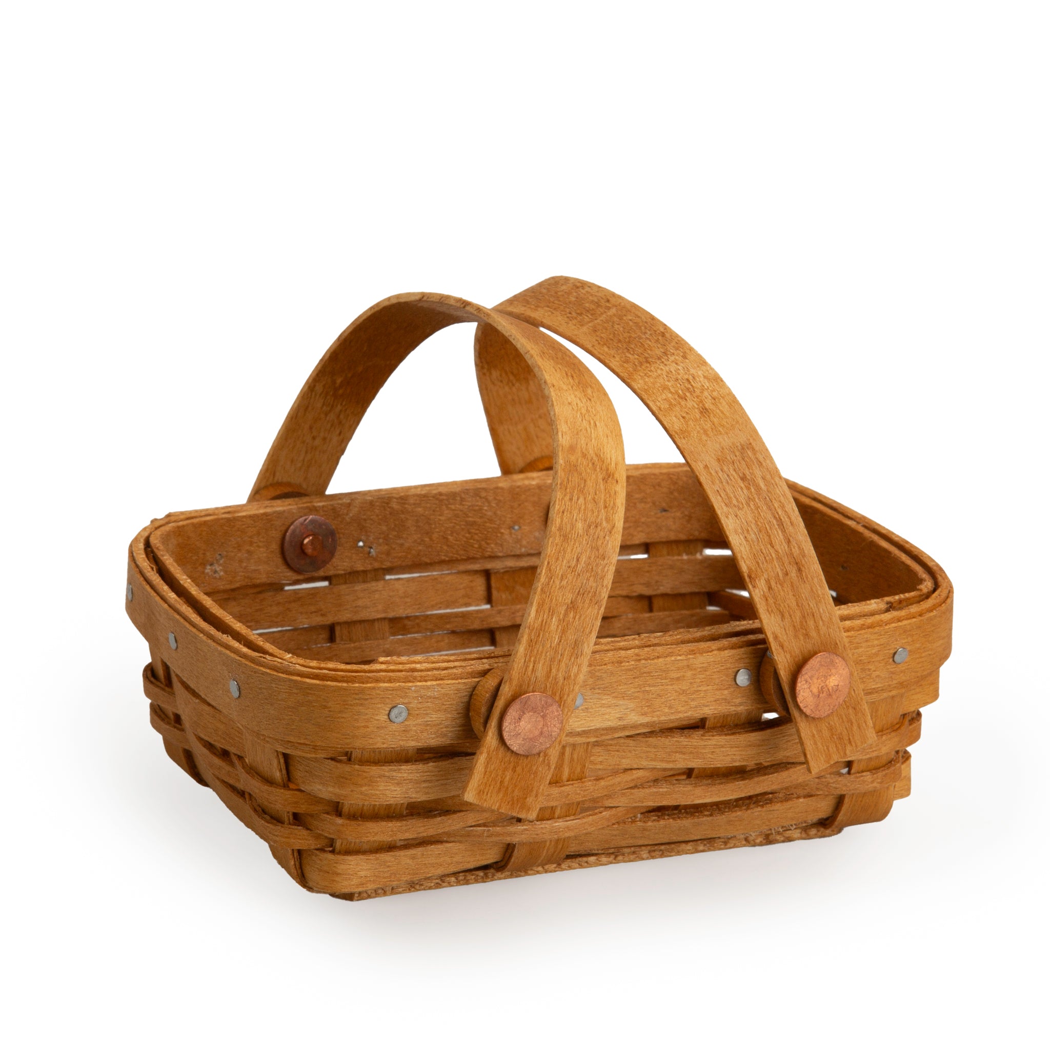 Miniature Gathering Basket - Warm Brown - Image 3