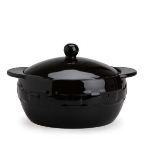Woven Traditions® 2.5-Quart Ball Casserole - Ebony