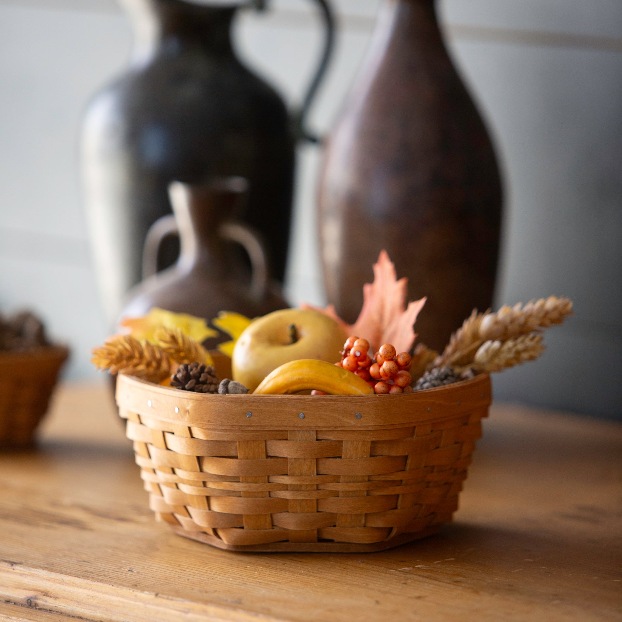 Medium Generations Basket with Protector - Warm Brown - Image 2