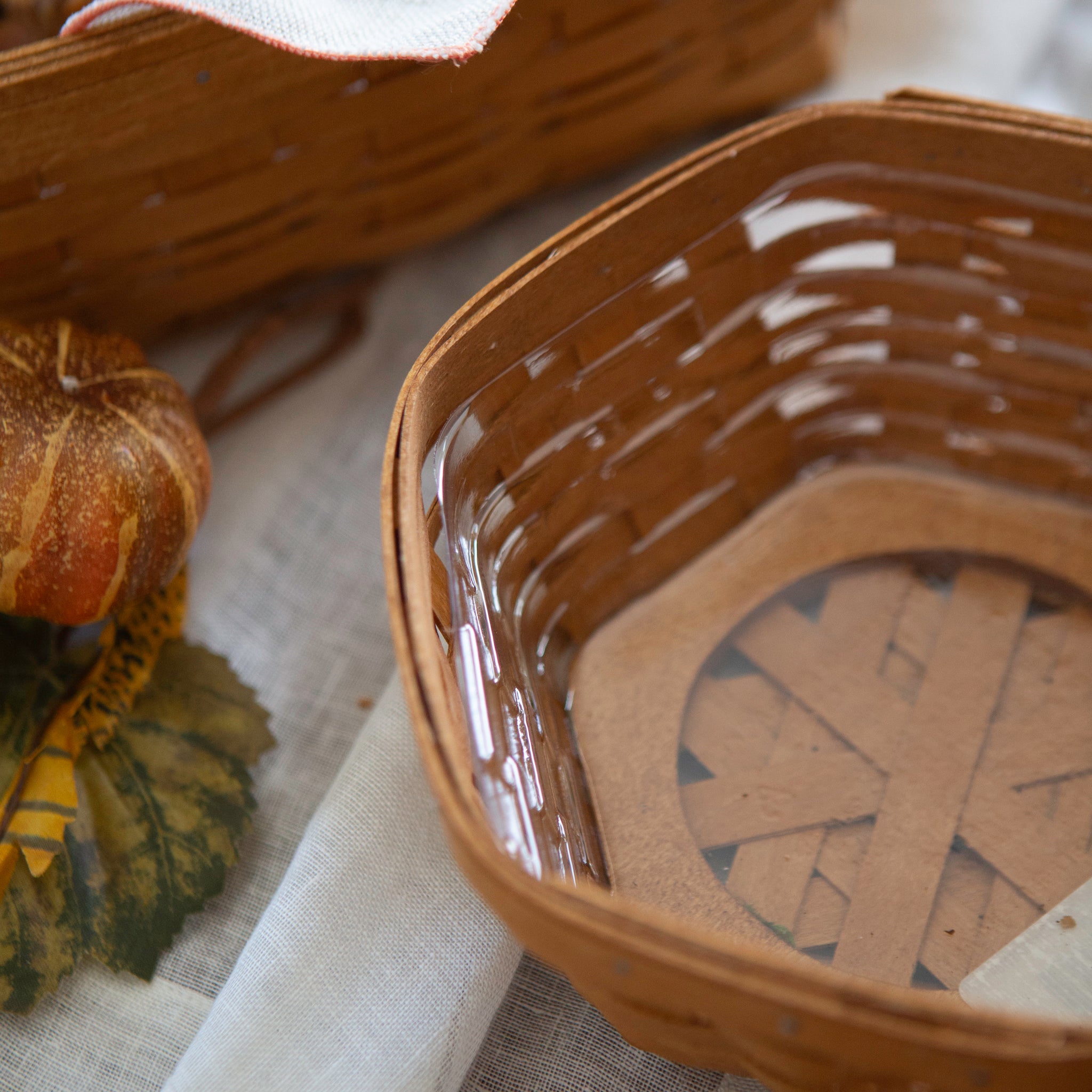Medium Generations Basket with Protector - Warm Brown - Image 3