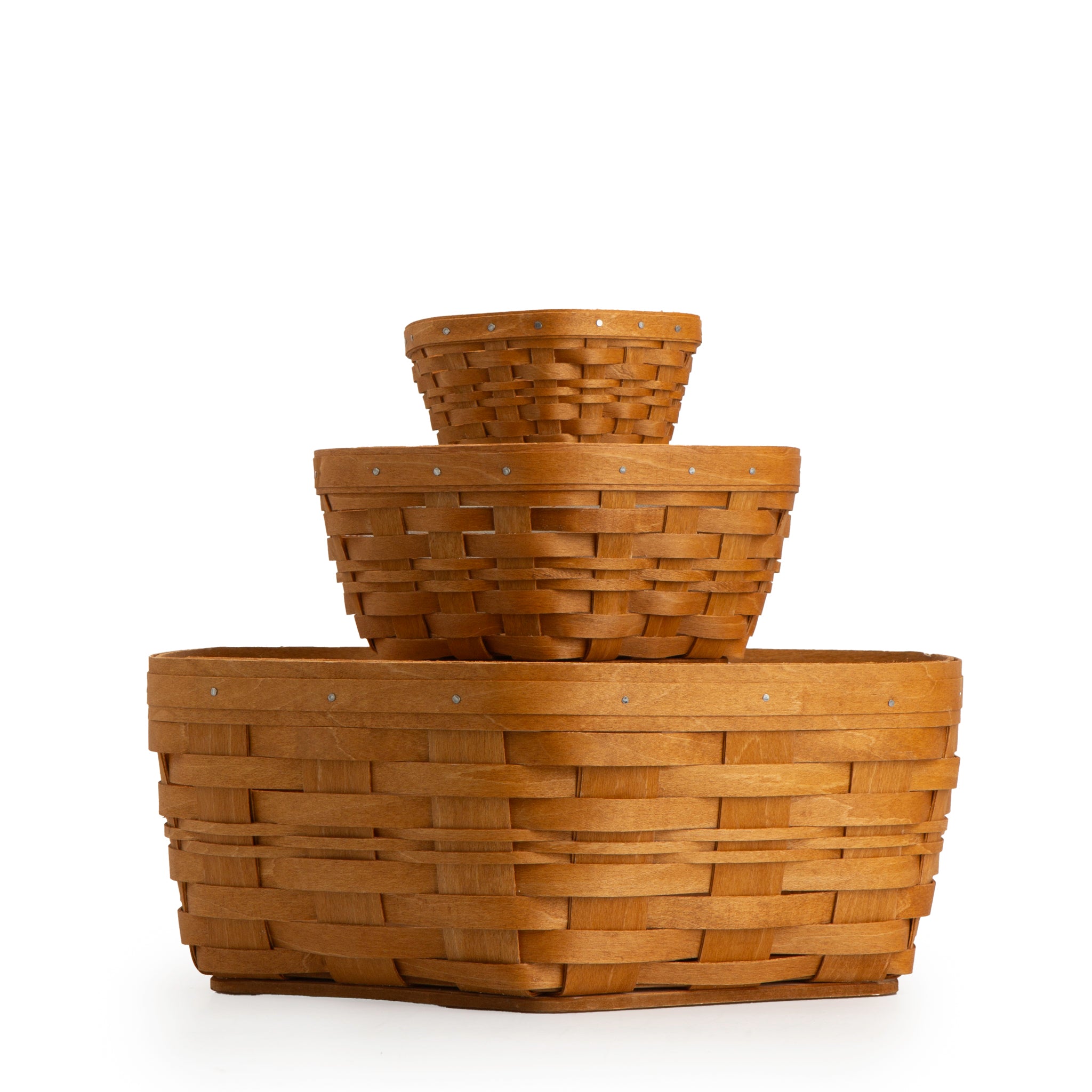 5-Piece Generations Basket Set - Warm Brown
