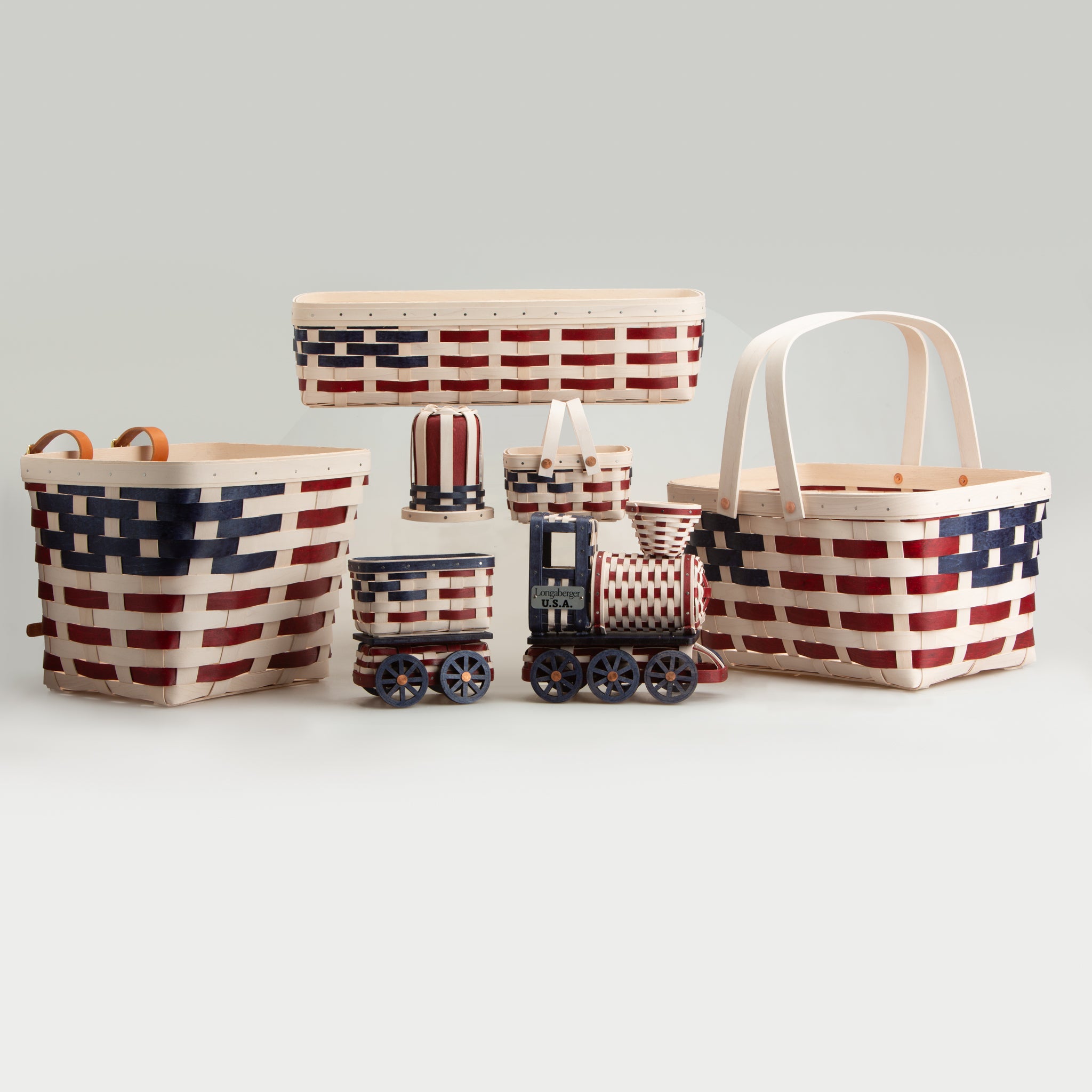 Americana Tapered Rectangle Bicycle Basket with Protector - Image 11