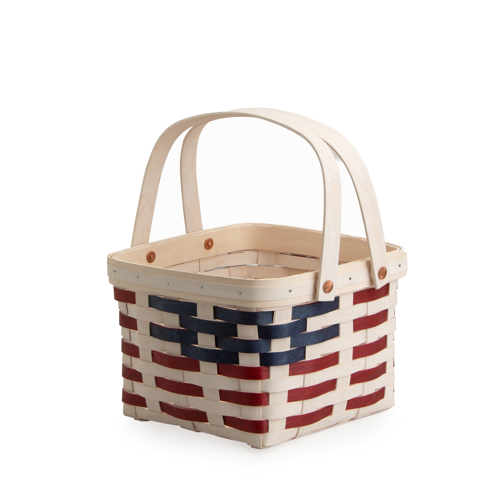 Americana Provision Basket with Protector - White - Image 5