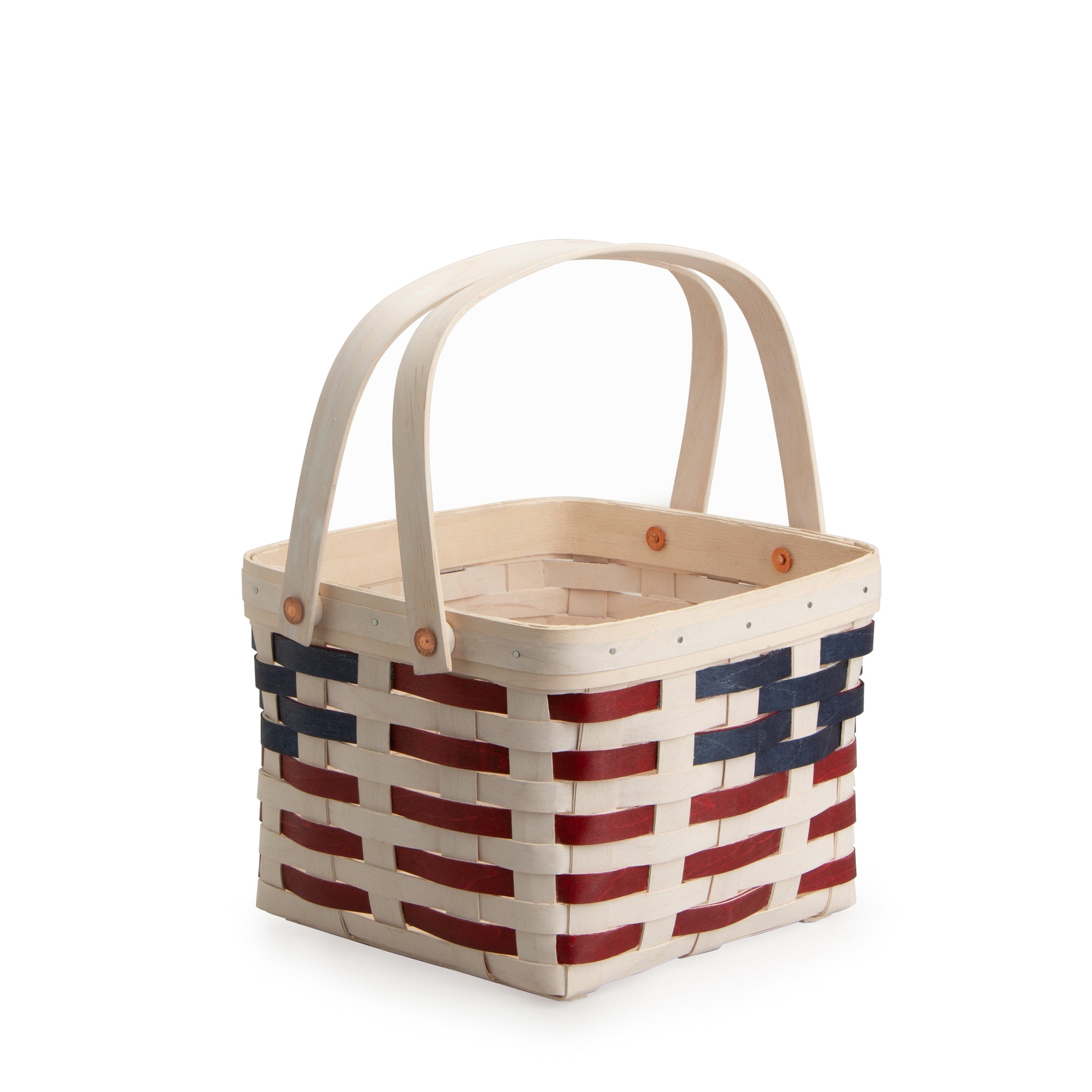 Americana Provision Basket with Protector - White - Image 6