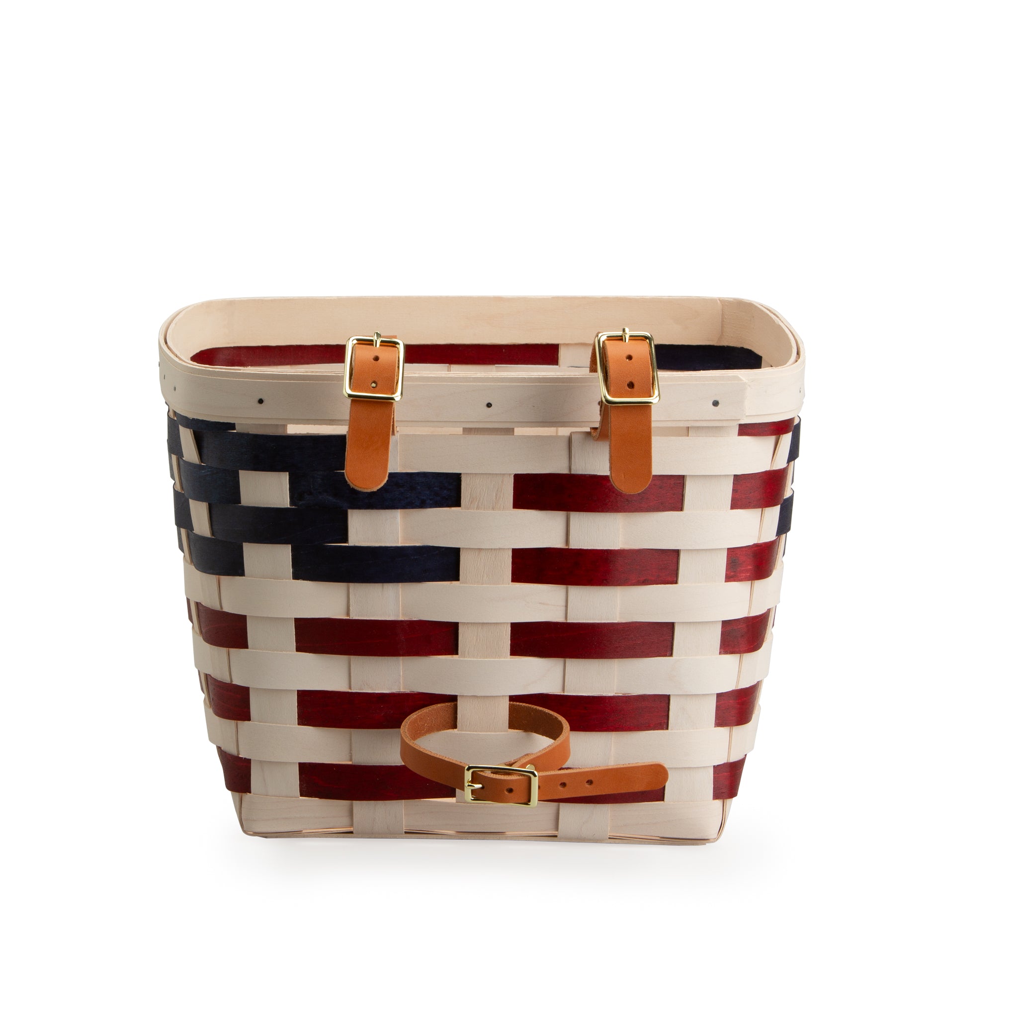 Americana Tapered Rectangle Bicycle Basket with Protector - Image 6