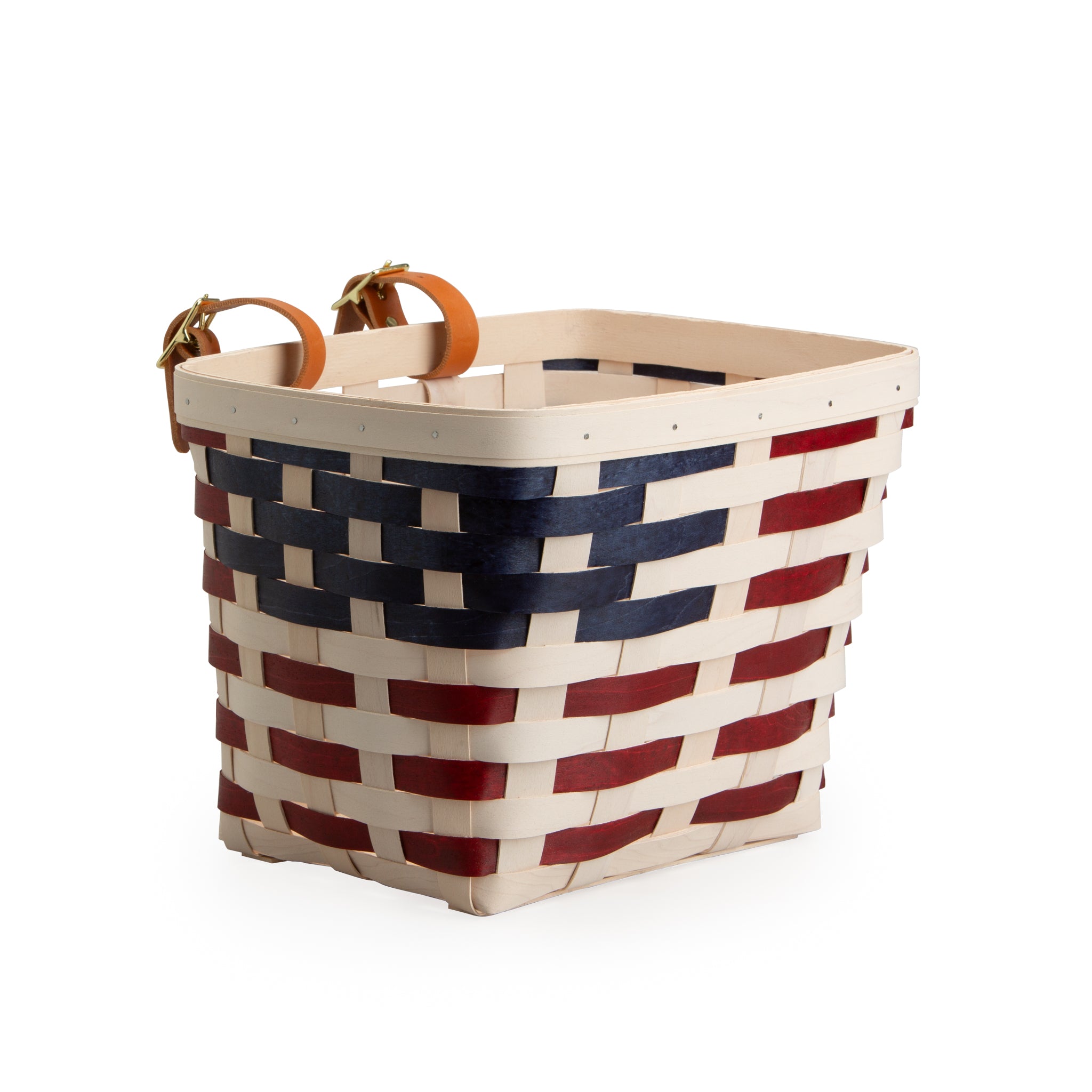 Americana Tapered Rectangle Bicycle Basket with Protector - Image 7