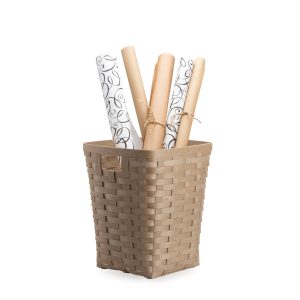 Flare Waste Basket - Pale Grey