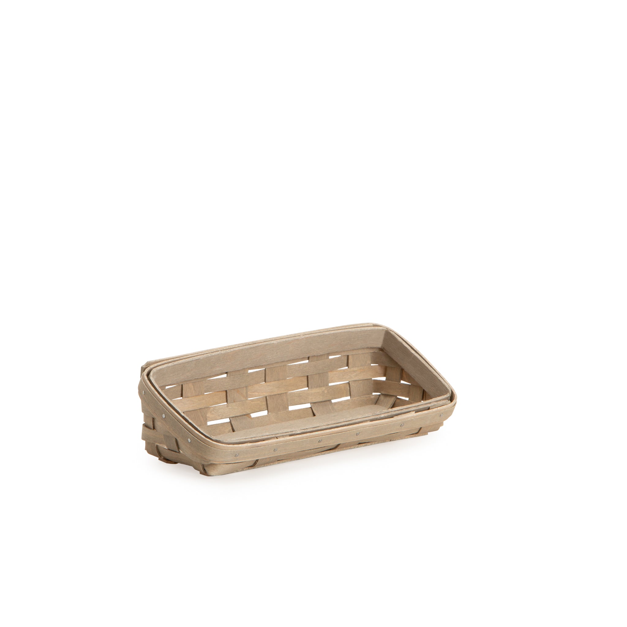 Small Skin Care Basket - Pale Grey