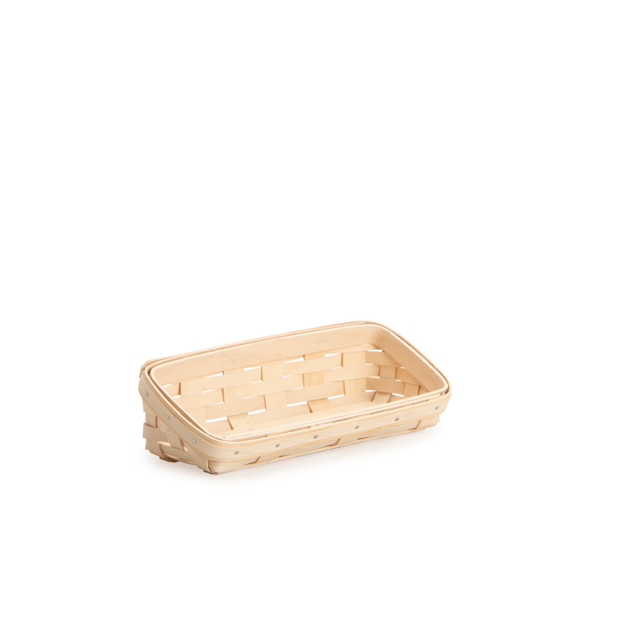 Small Skin Care Basket - Whitewashed