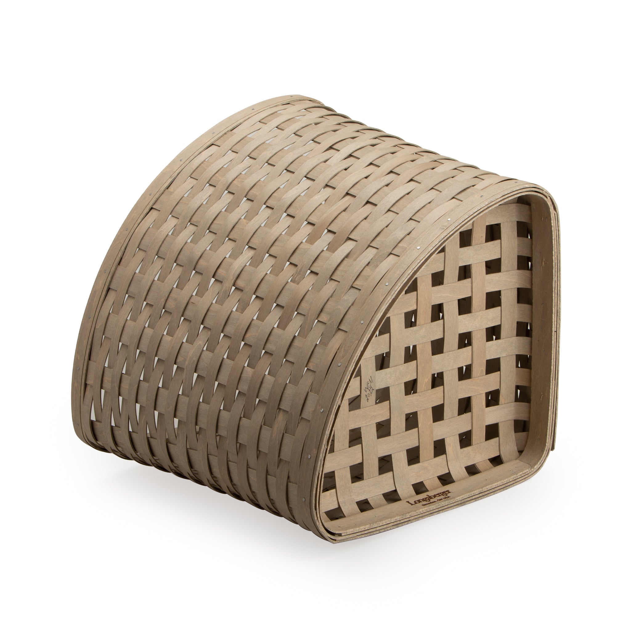 Corner Waste Basket - Pale Grey - Image 2