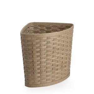 Corner Waste Basket - Pale Grey