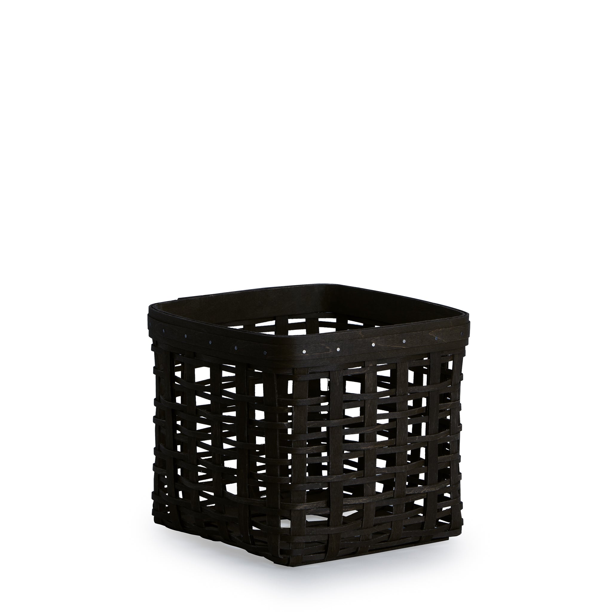 1896 Square Organizing Basket - Black