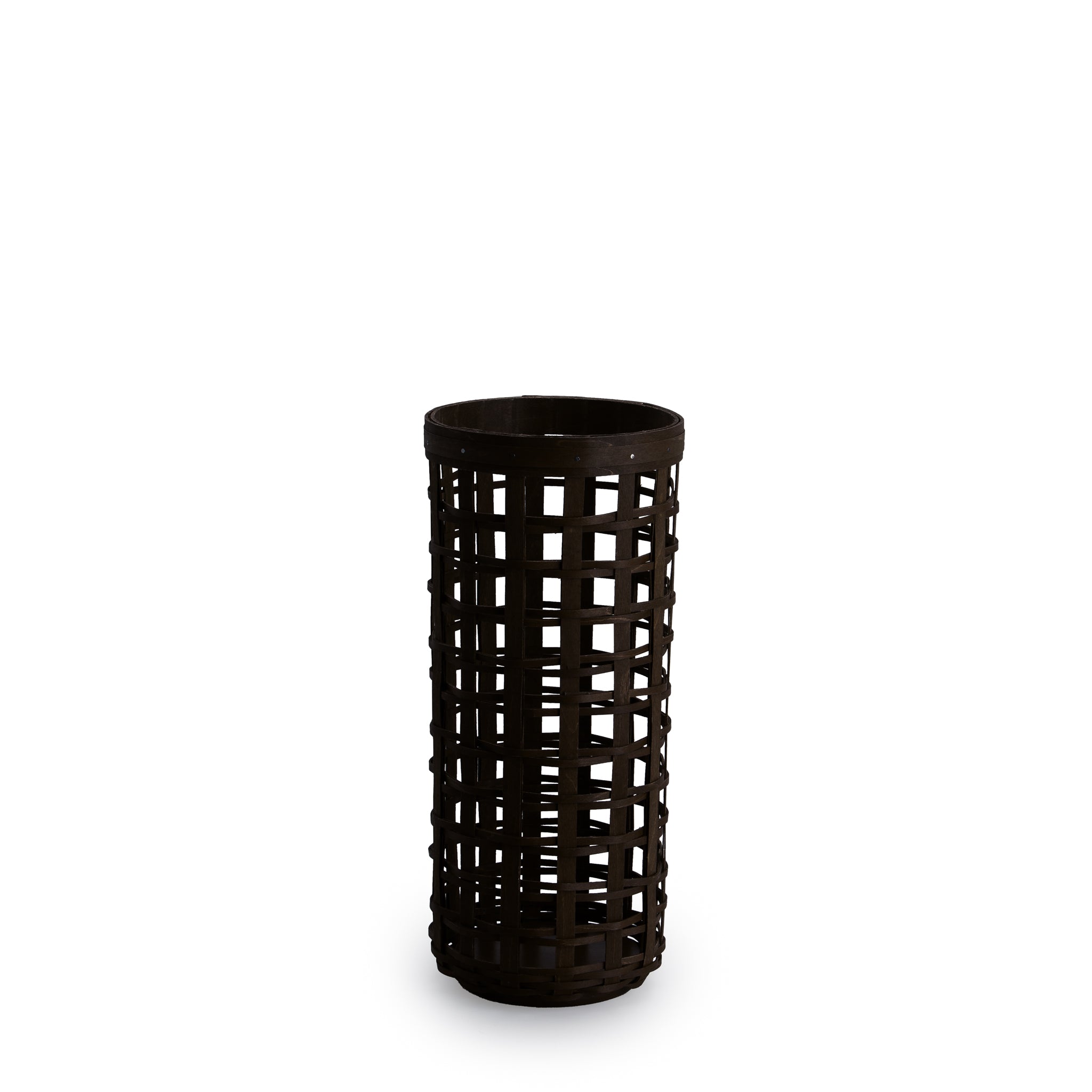 1896 Toilet Paper Holder Basket - Black