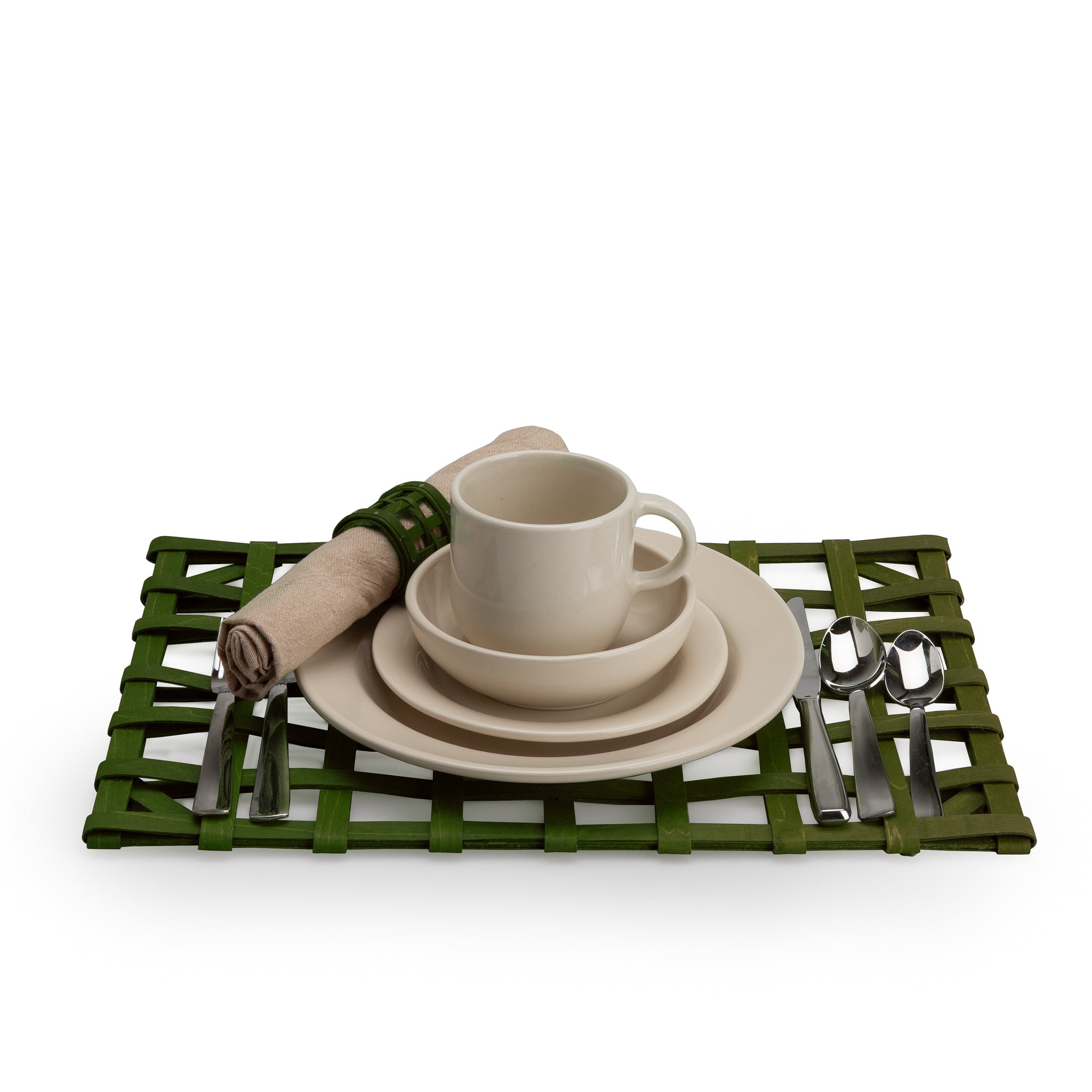 1896 Placemat - Bold Green - Image 3
