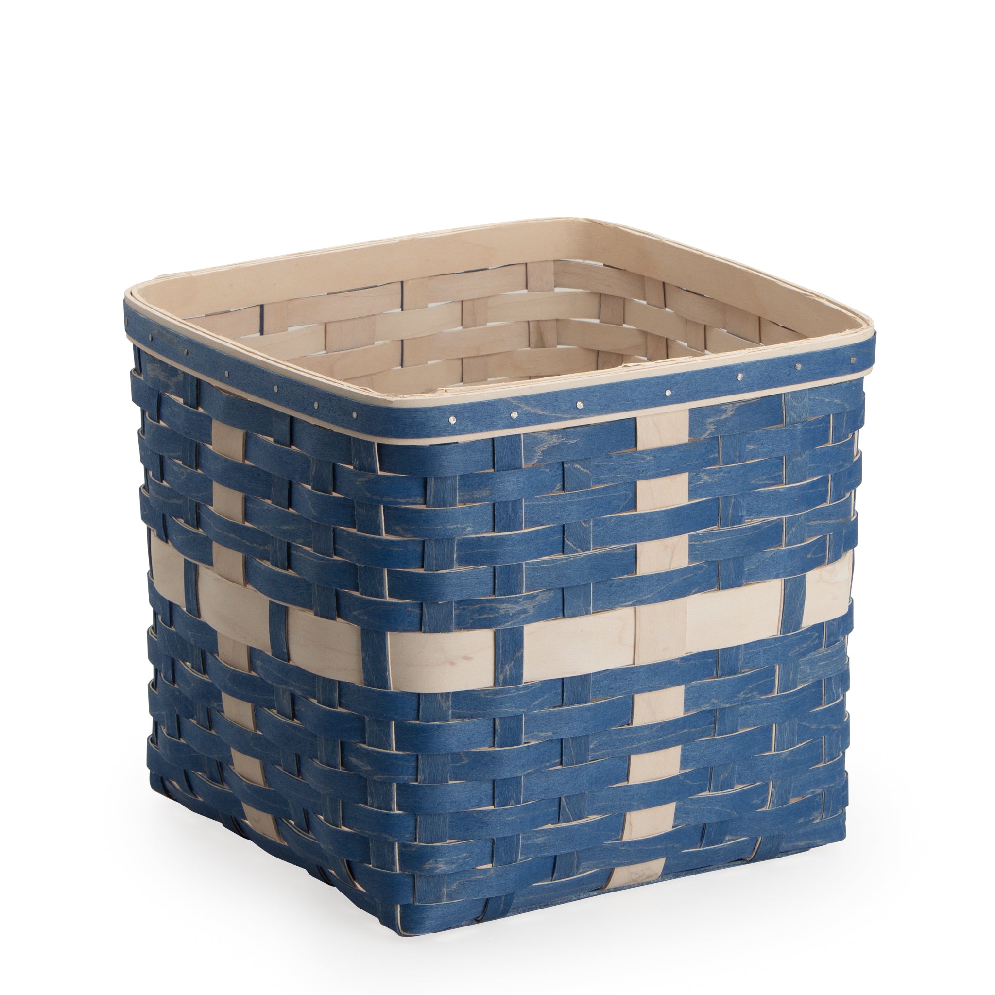 Holiday Present Basket Set - Blue and White - Image 2