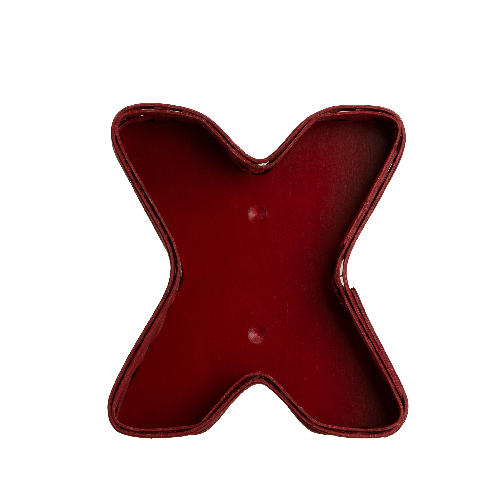 X Basket with Protector - Bold Red