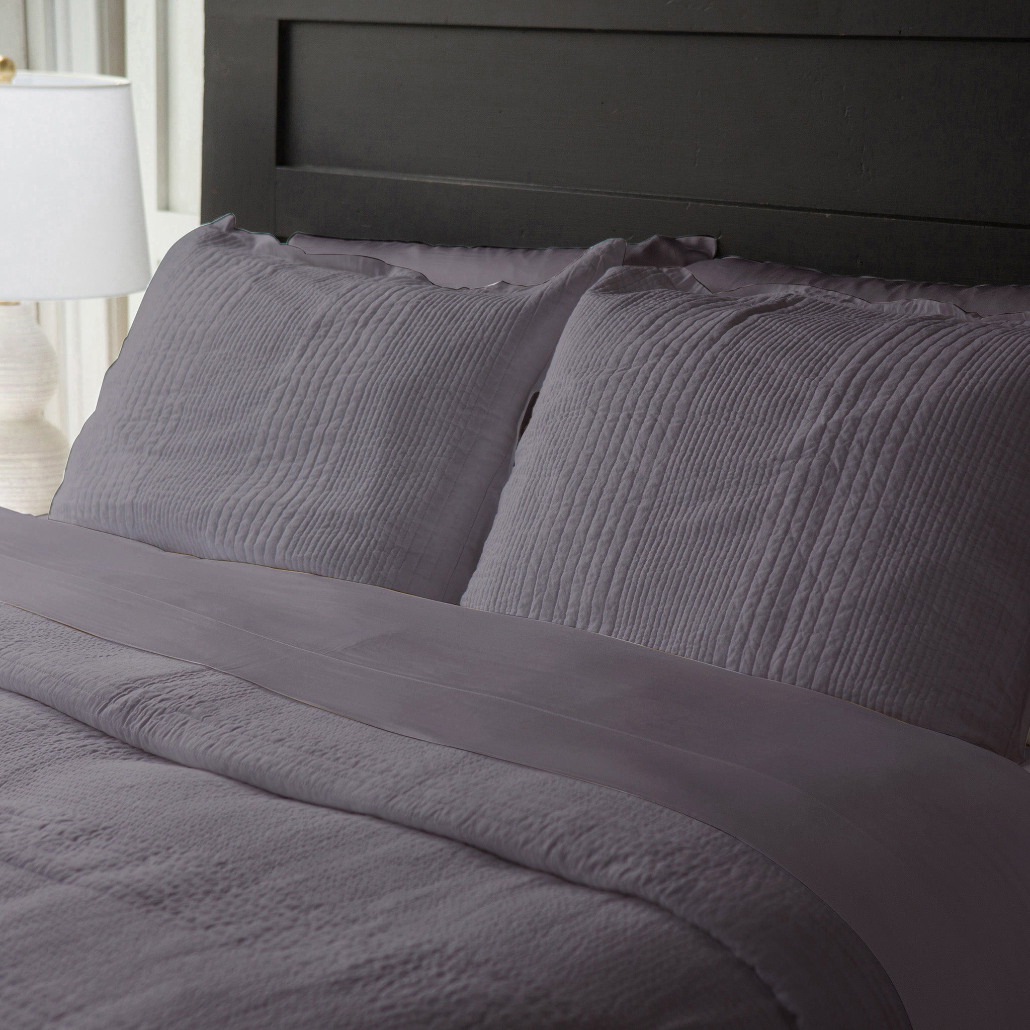 Longaberger 7-Piece Bedding Set - Smoke