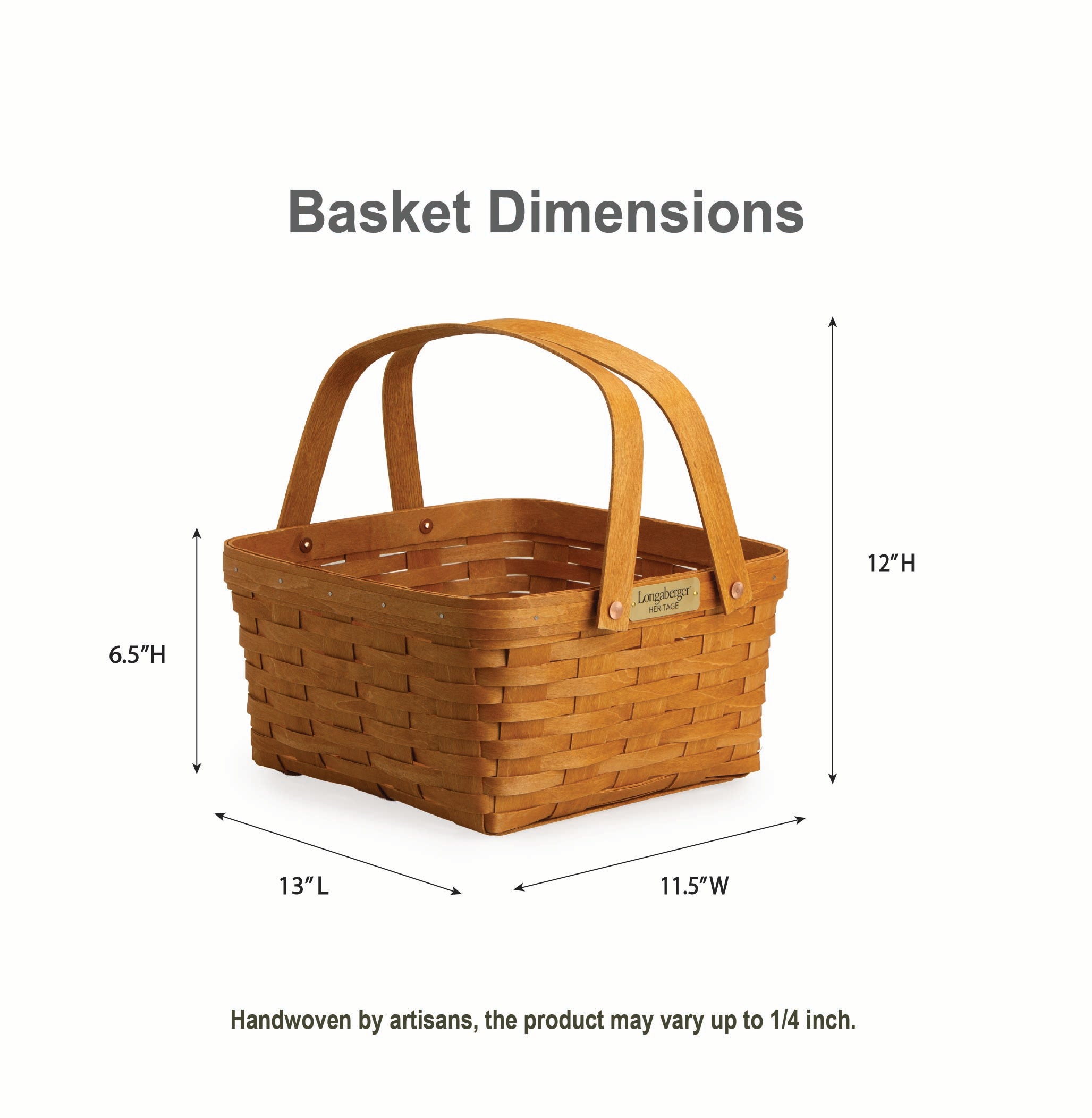 Collector's Heritage Cake Basket with Protector - Warm Brown - Image 2