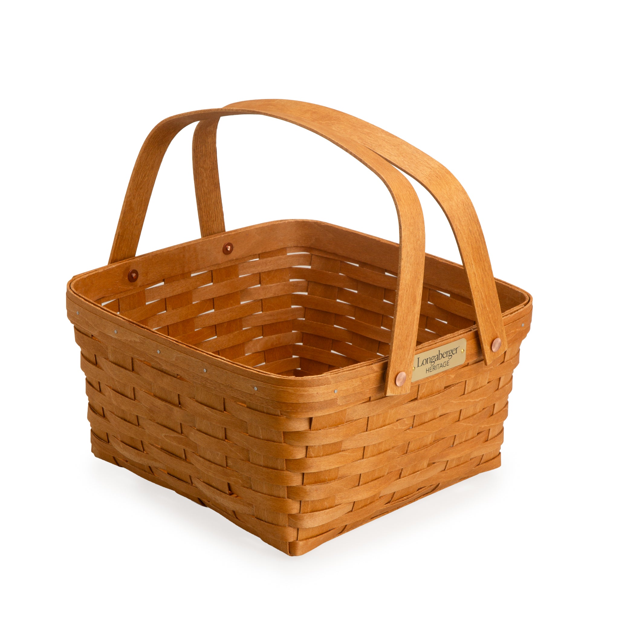 Collector's Heritage Cake Basket with Protector - Warm Brown - Image 7