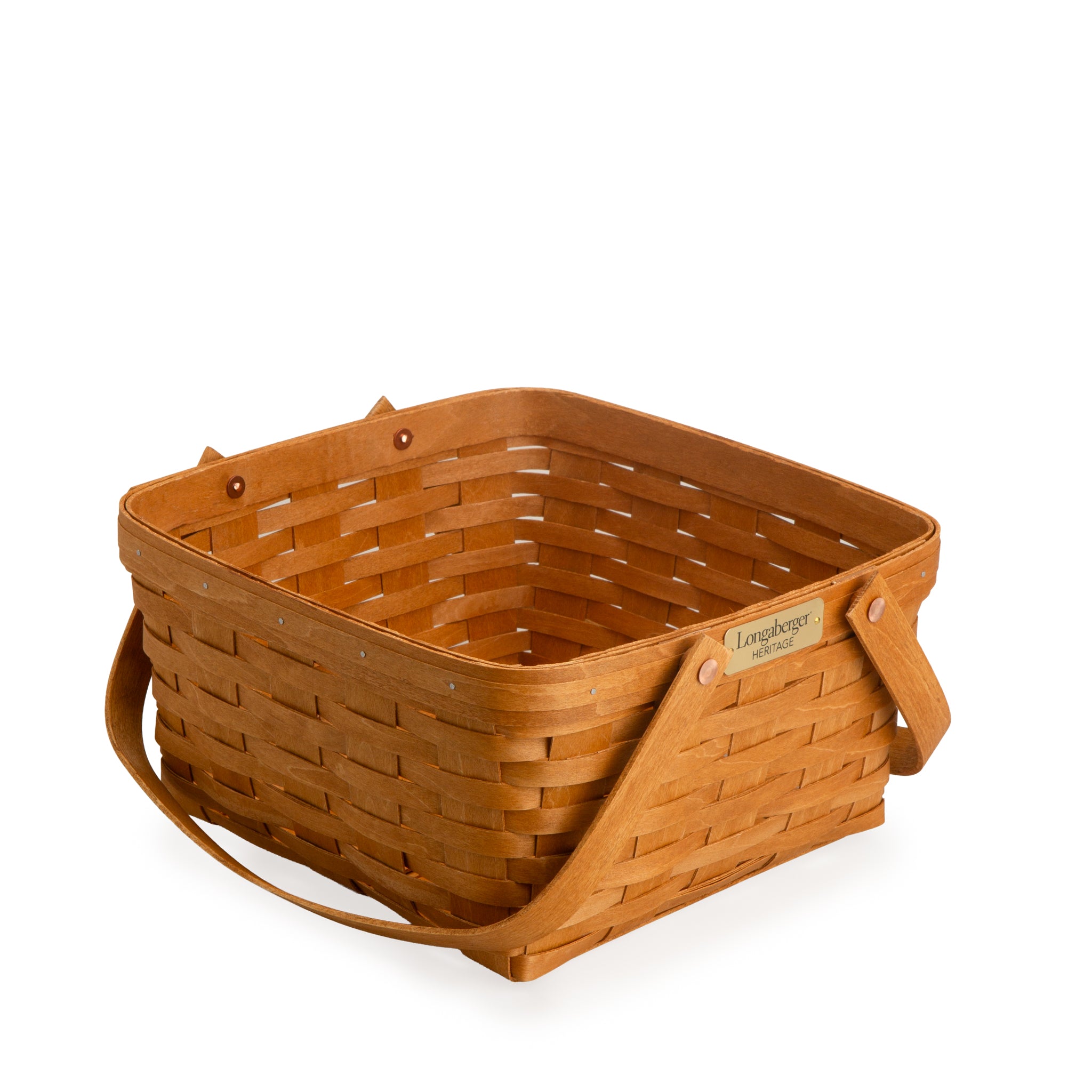Collector's Heritage Cake Basket with Protector - Warm Brown - Image 8
