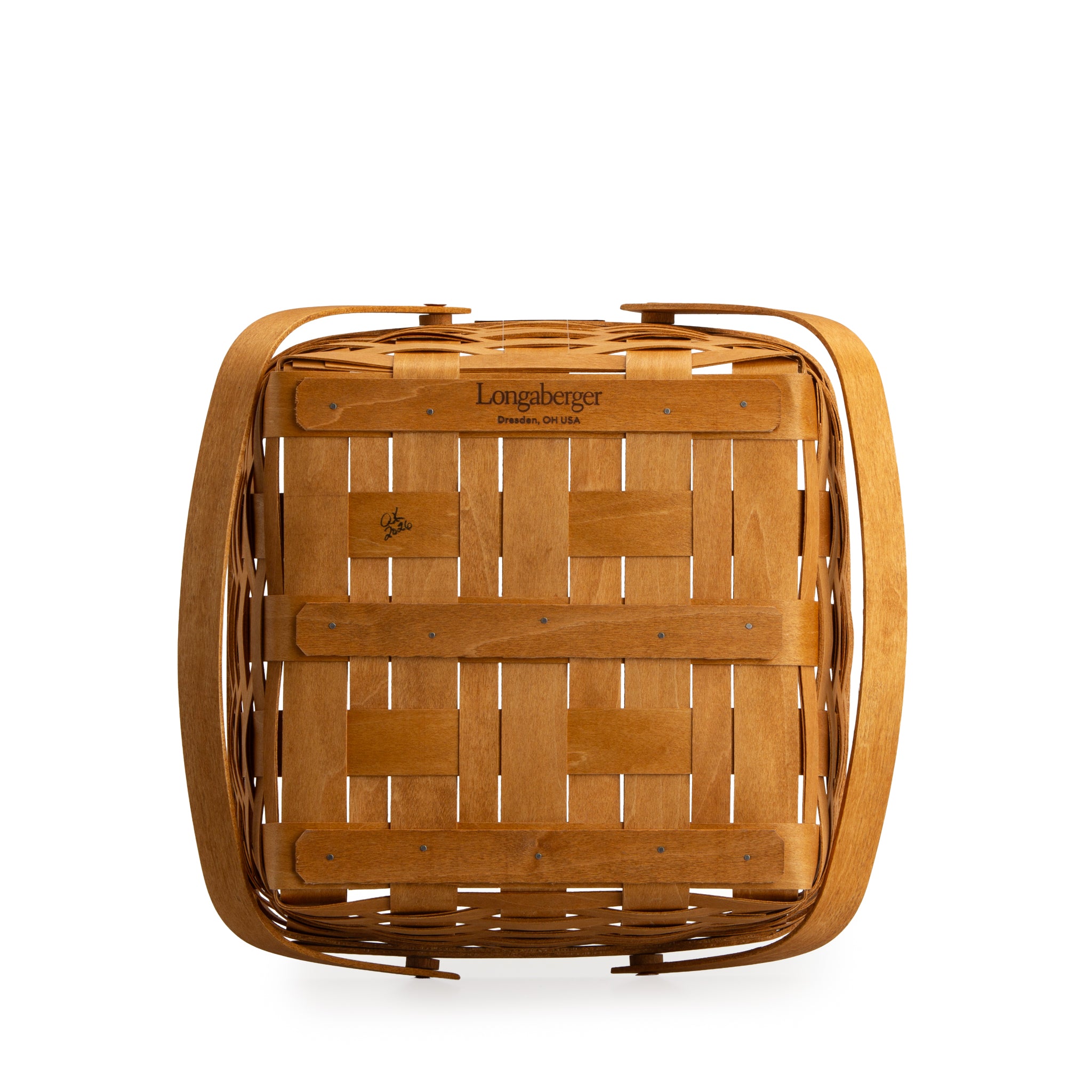 Collector's Heritage Cake Basket with Protector - Warm Brown - Image 12