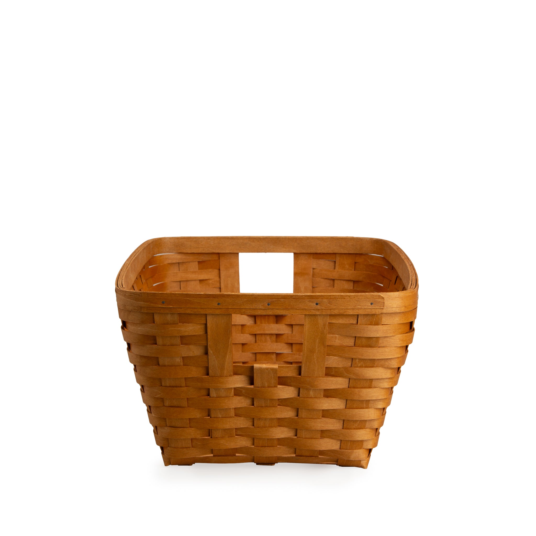 Collector's Heritage Rectangle Laundry Basket with Partial Protector - Warm Brown - Image 10