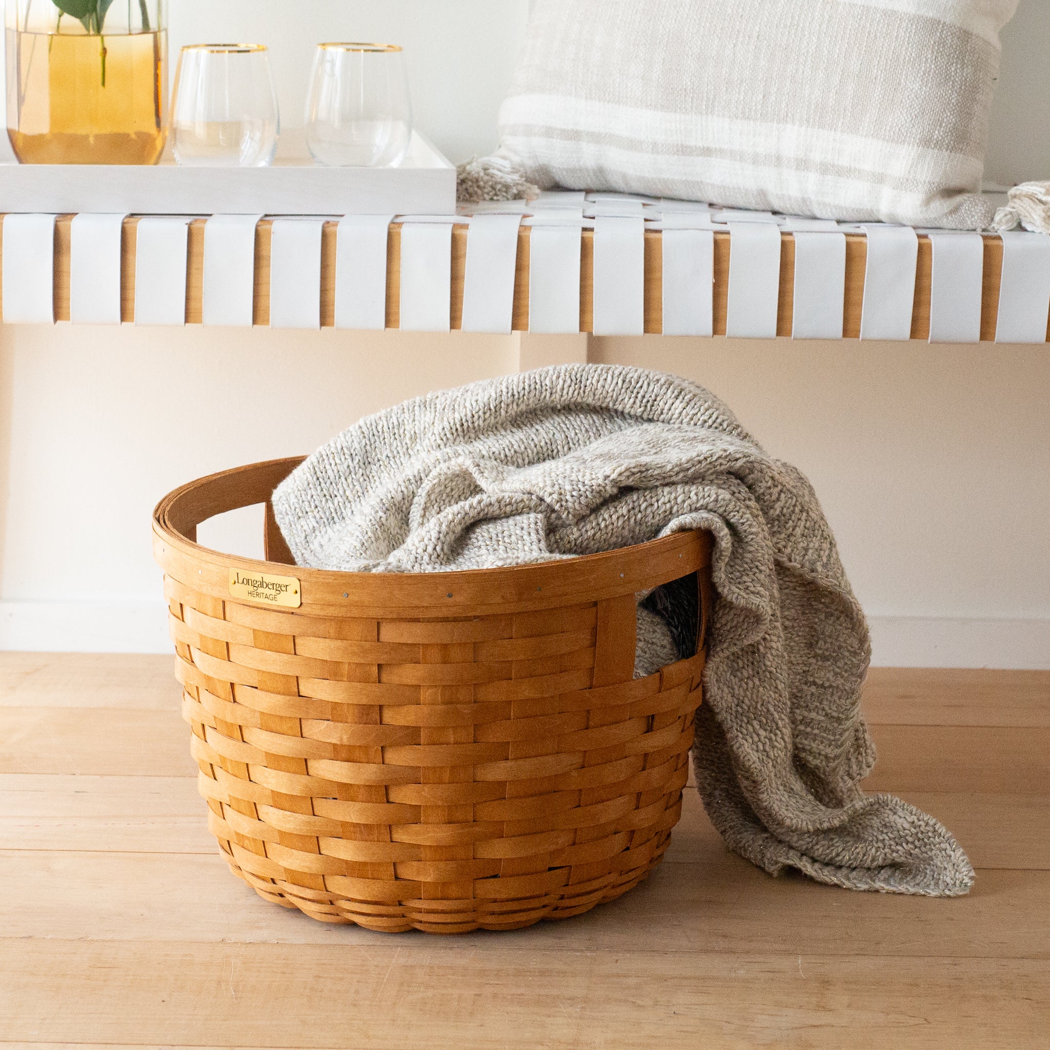 Collector's Heritage Corn Basket - Warm Brown - Image 3