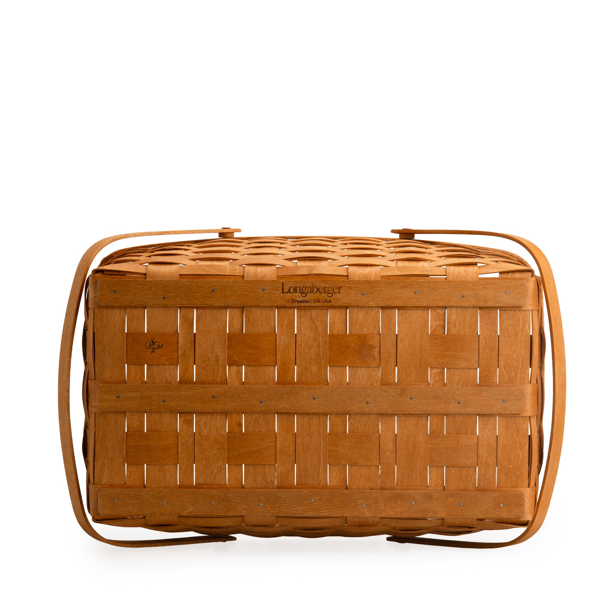 Collector's Heritage Large Gathering Basket with Protector - Warm Brown - Image 12