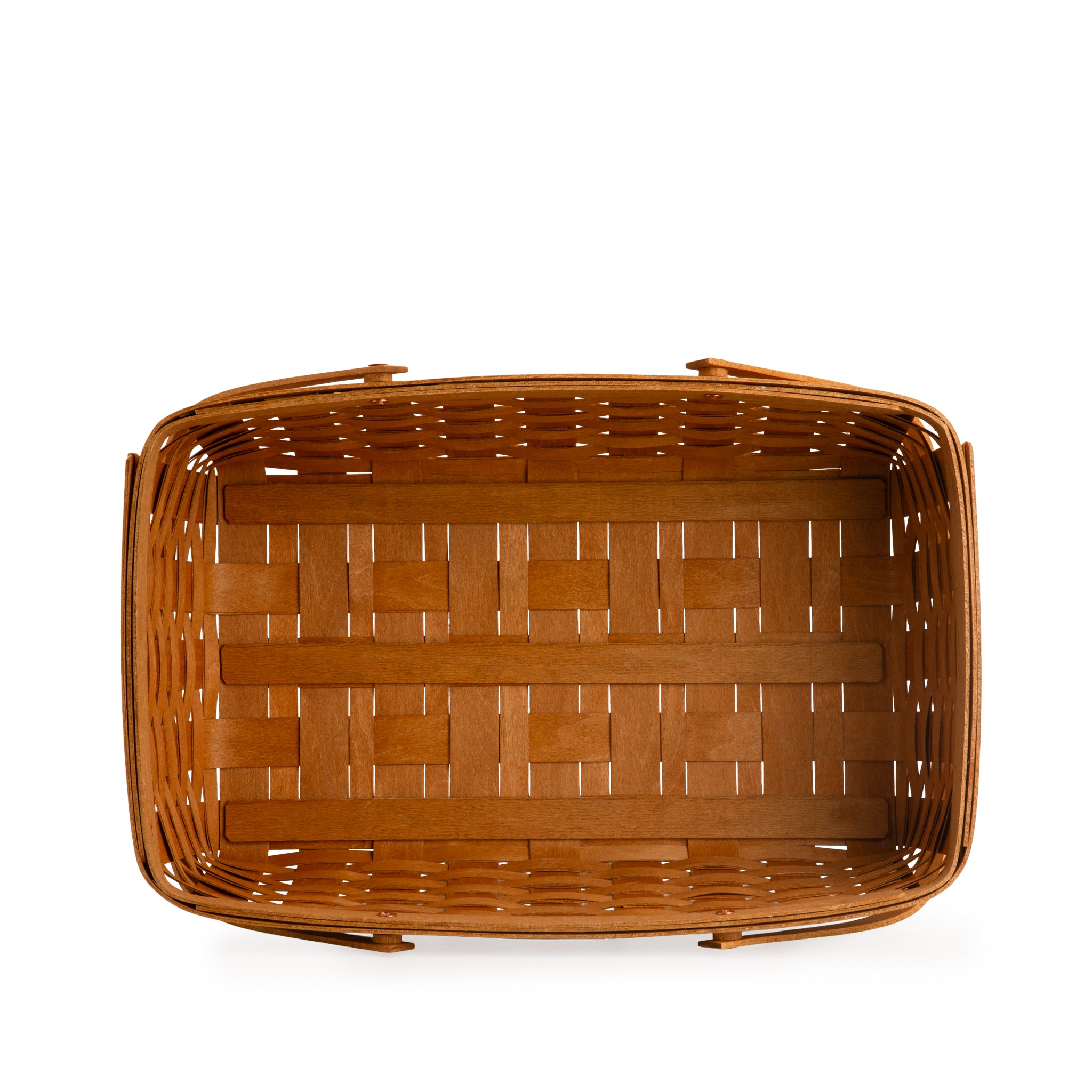 Collector's Heritage Large Gathering Basket with Protector - Warm Brown - Image 15