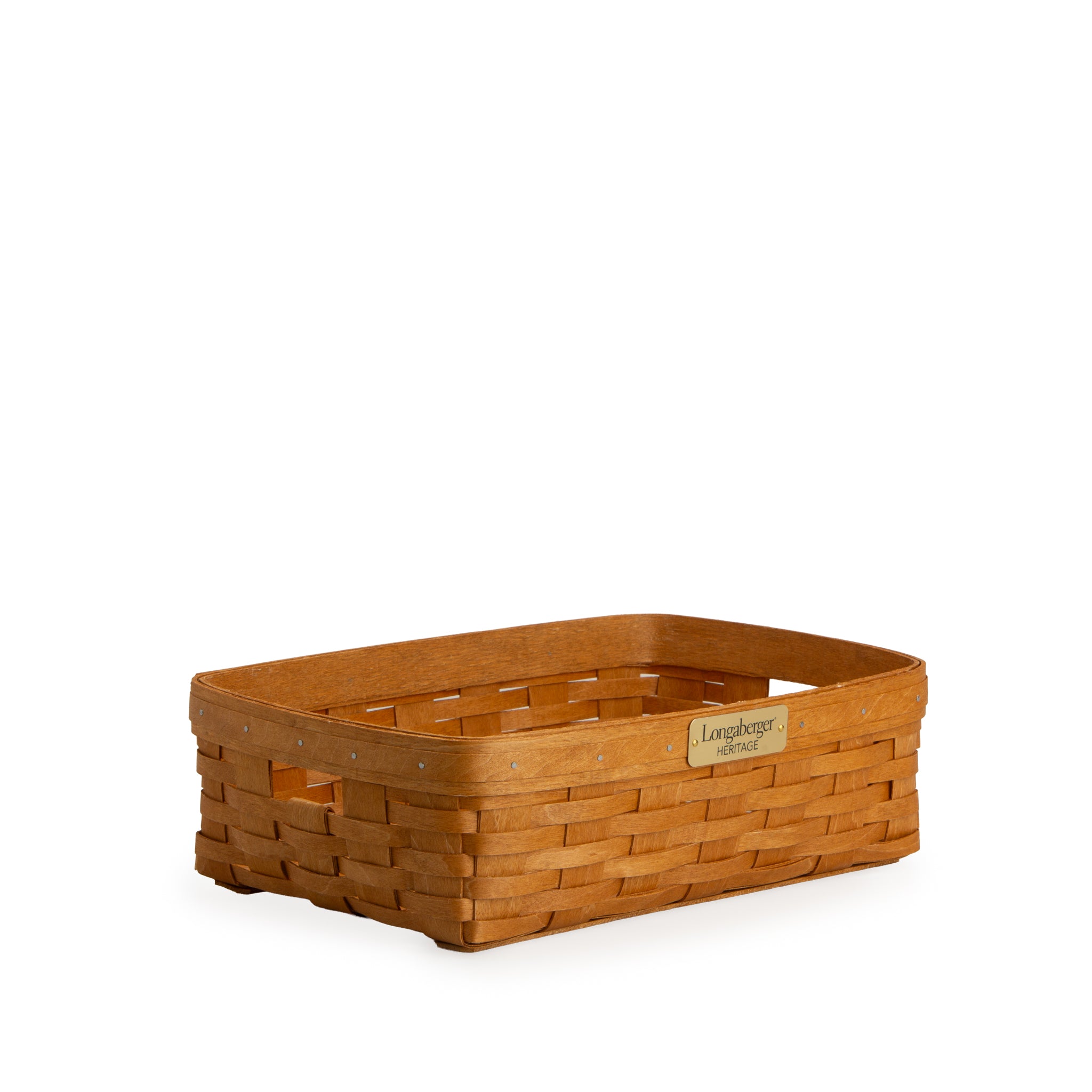 Collector's Heritage Linen Basket with Protector - Warm Brown - Image 7