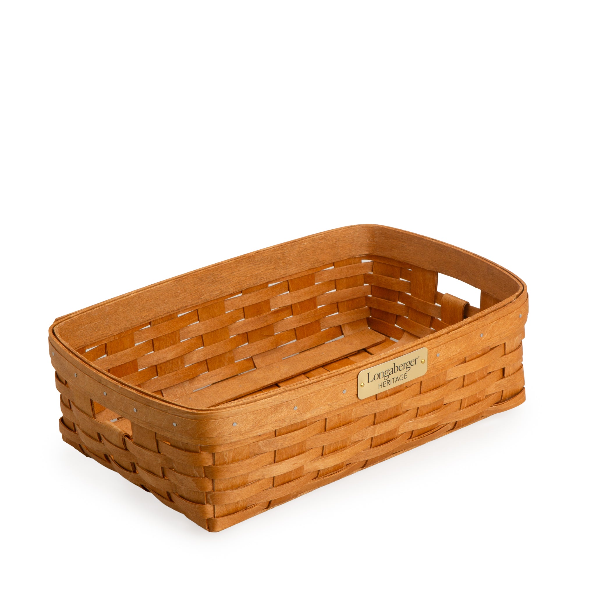 Collector's Heritage Linen Basket with Protector - Warm Brown - Image 11