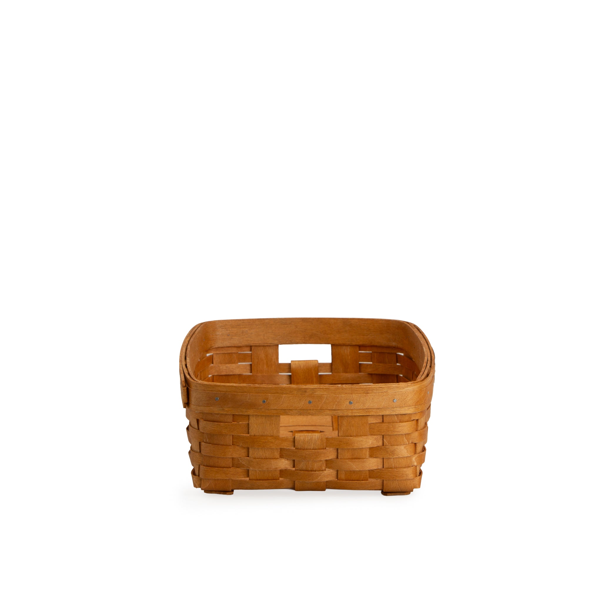 Collector's Heritage Linen Basket with Protector - Warm Brown - Image 9