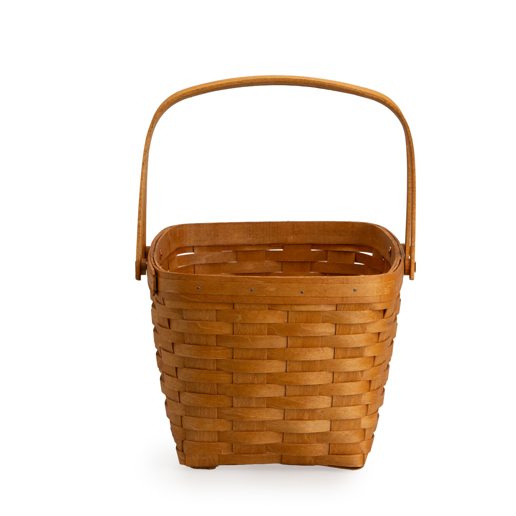 Collector's Heritage Medium Market Basket with Protector - Warm Brown - Image 7