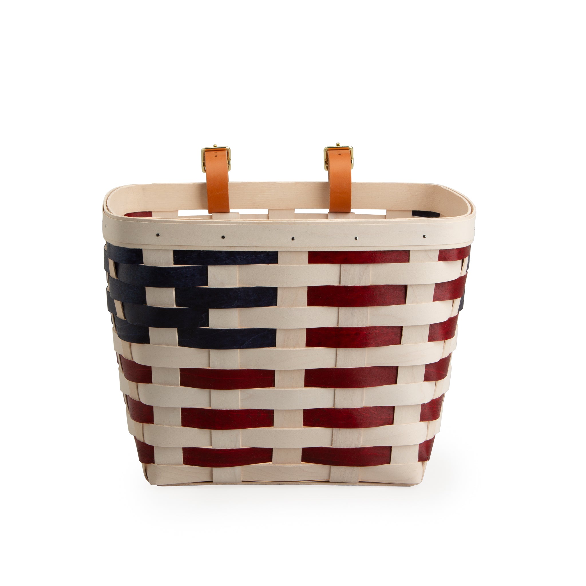 Americana Tapered Rectangle Bicycle Basket with Protector - Image 3
