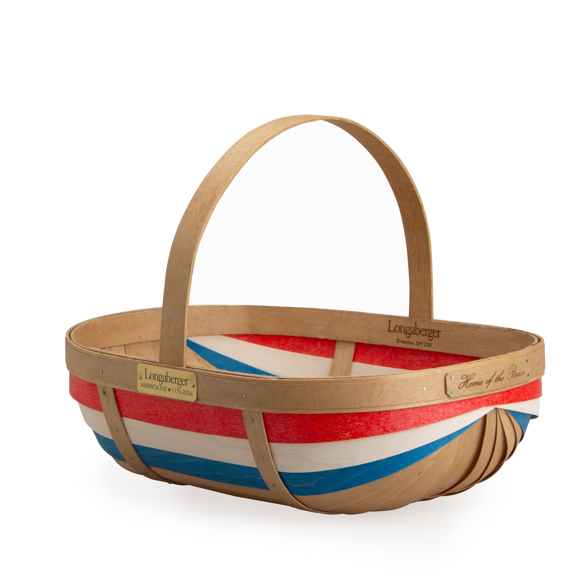 Collector's 250th Large Trug Basket with Protector - Independence - Image 13