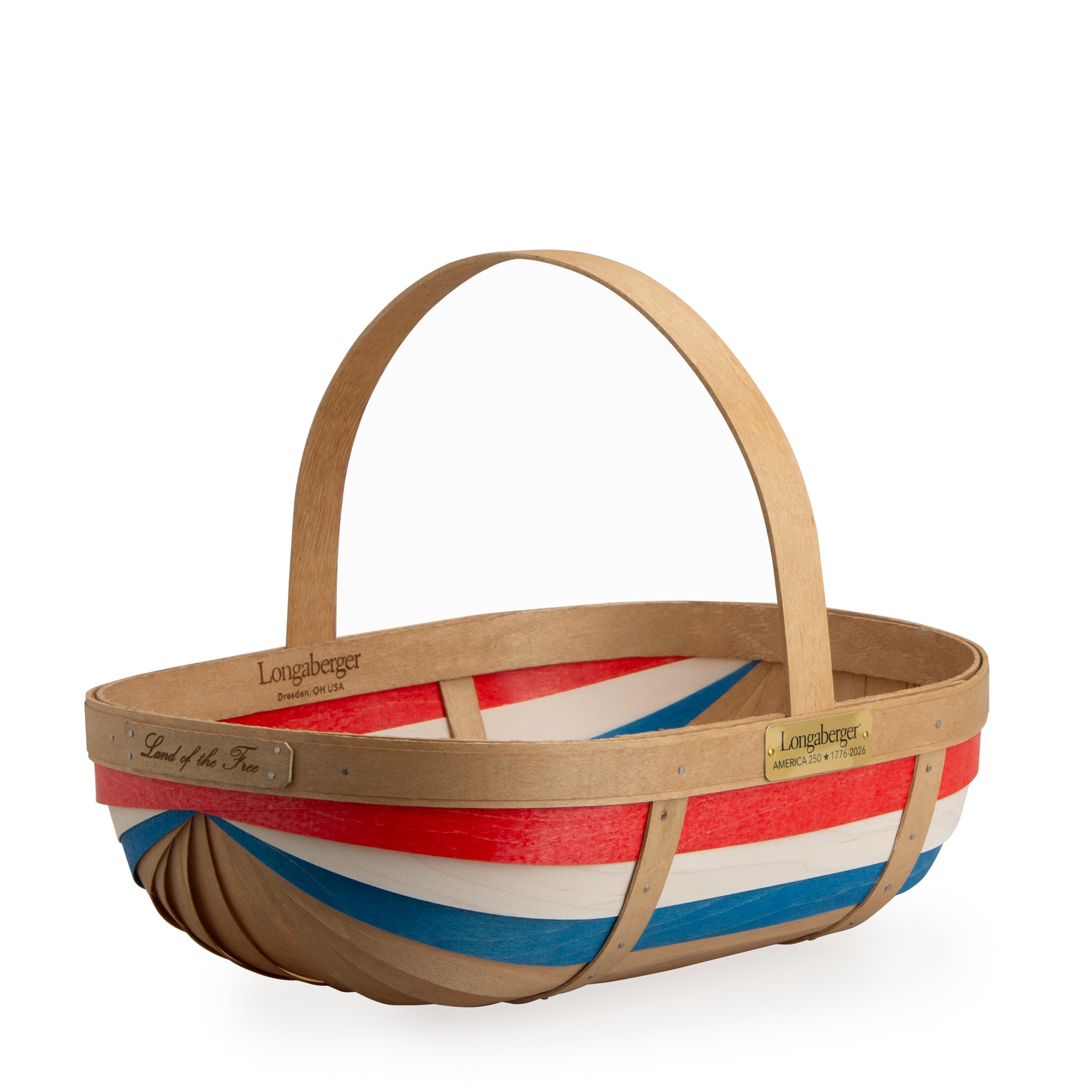 Collector's 250th Large Trug Basket with Protector - Independence - Image 15