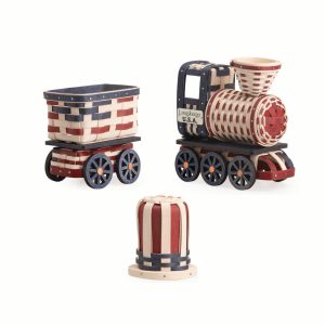 Collector's Americana 3-Piece Woven Decor Set