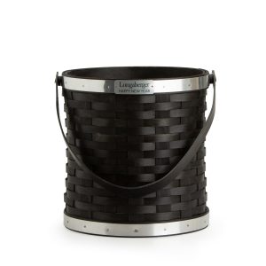 Collector's New Year's Eve Bottle Chiller Basket with Protector - Aluminum