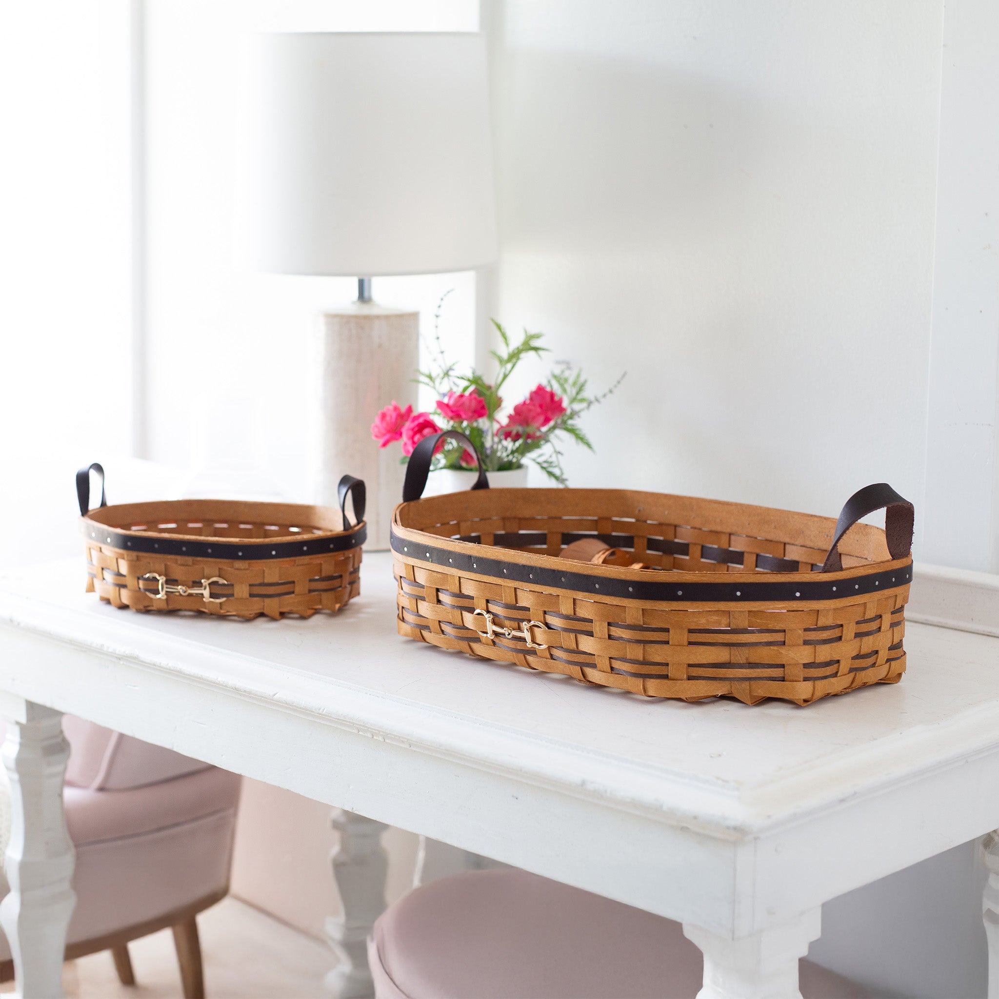 Collector's Equestrian Collection 8-Piece Set - Leather Trim - Image 4