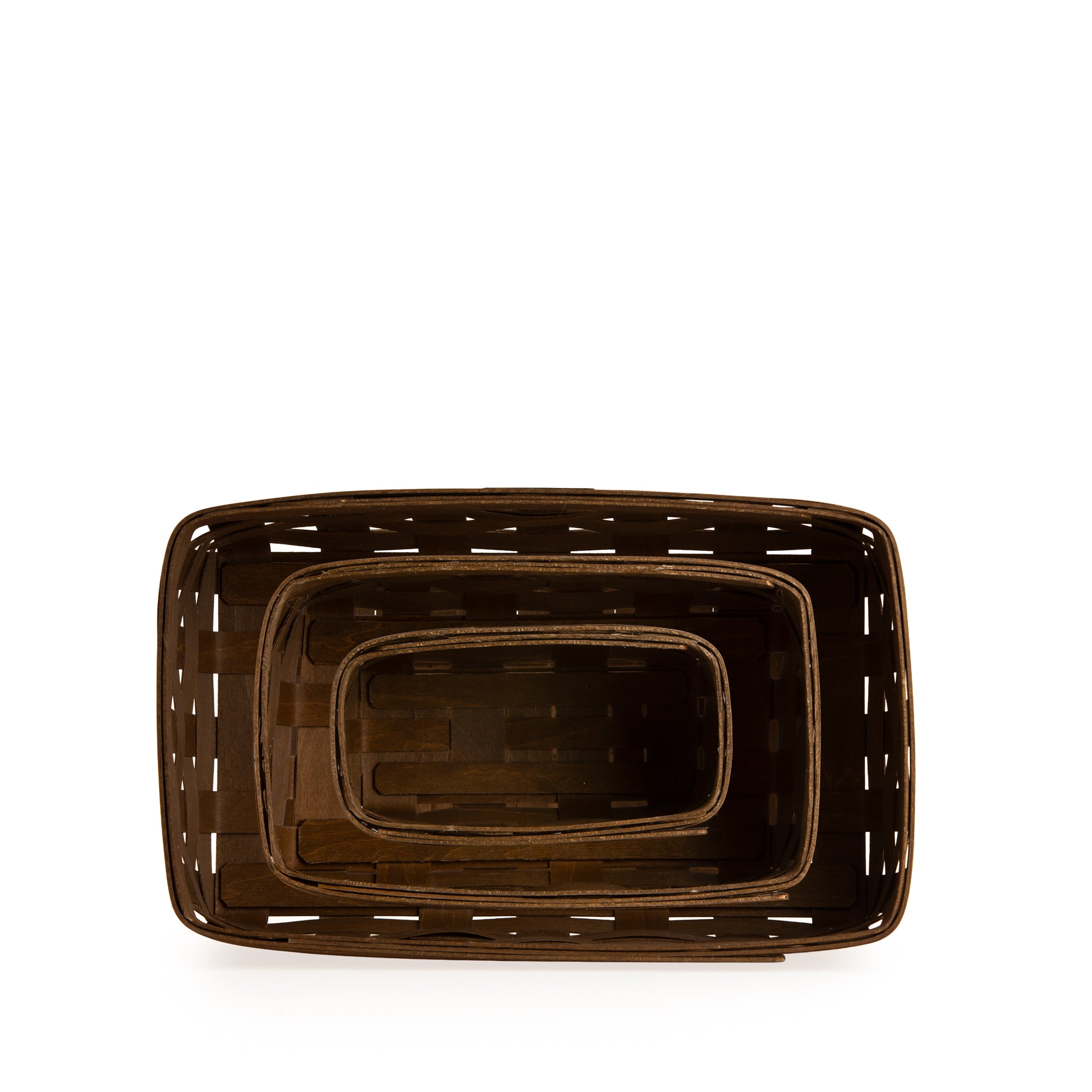 Collector's Essentials 6-Piece Nesting Rectangle Basket Set - Image 2
