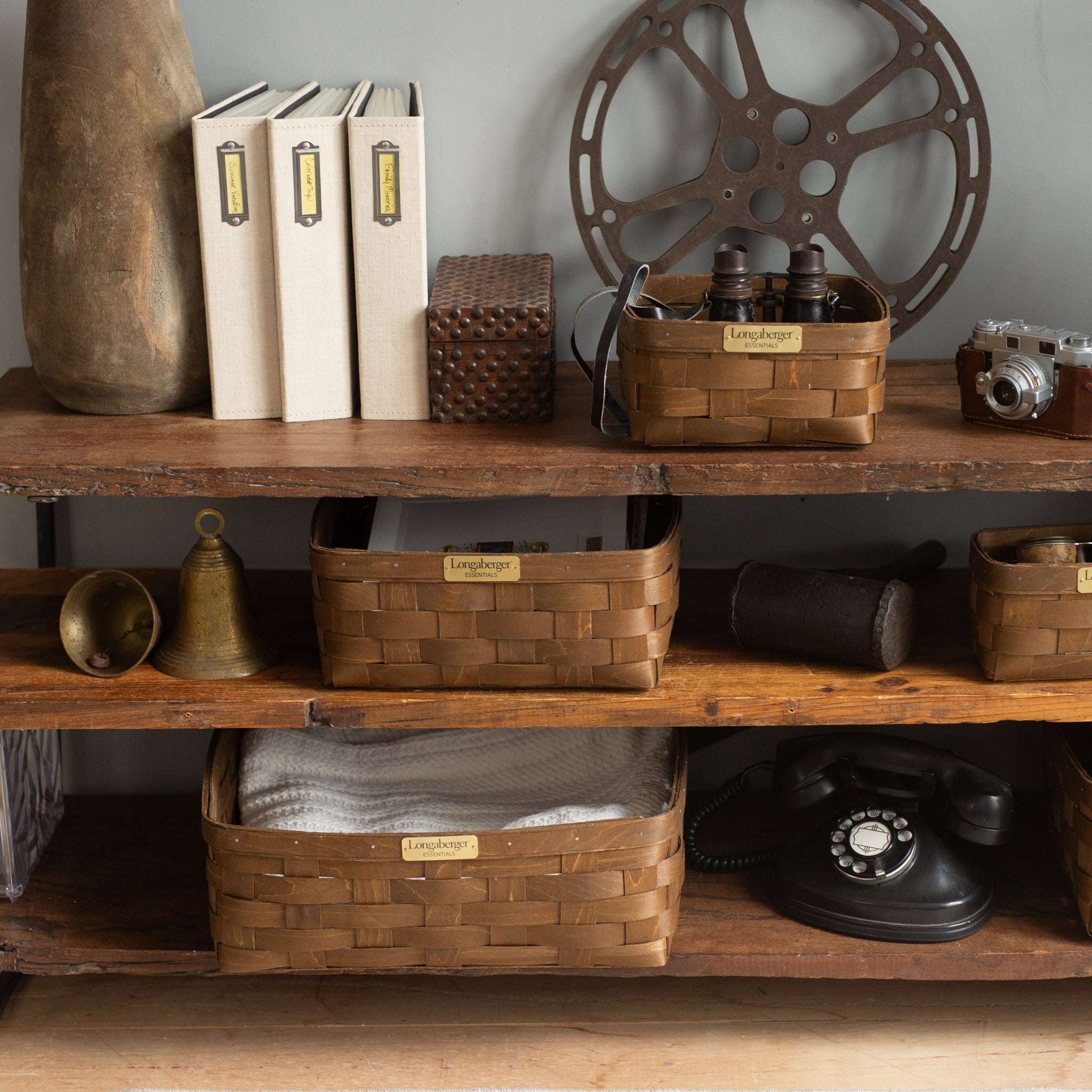 Collector's Essentials 6-Piece Nesting Square Basket Set - Image 11
