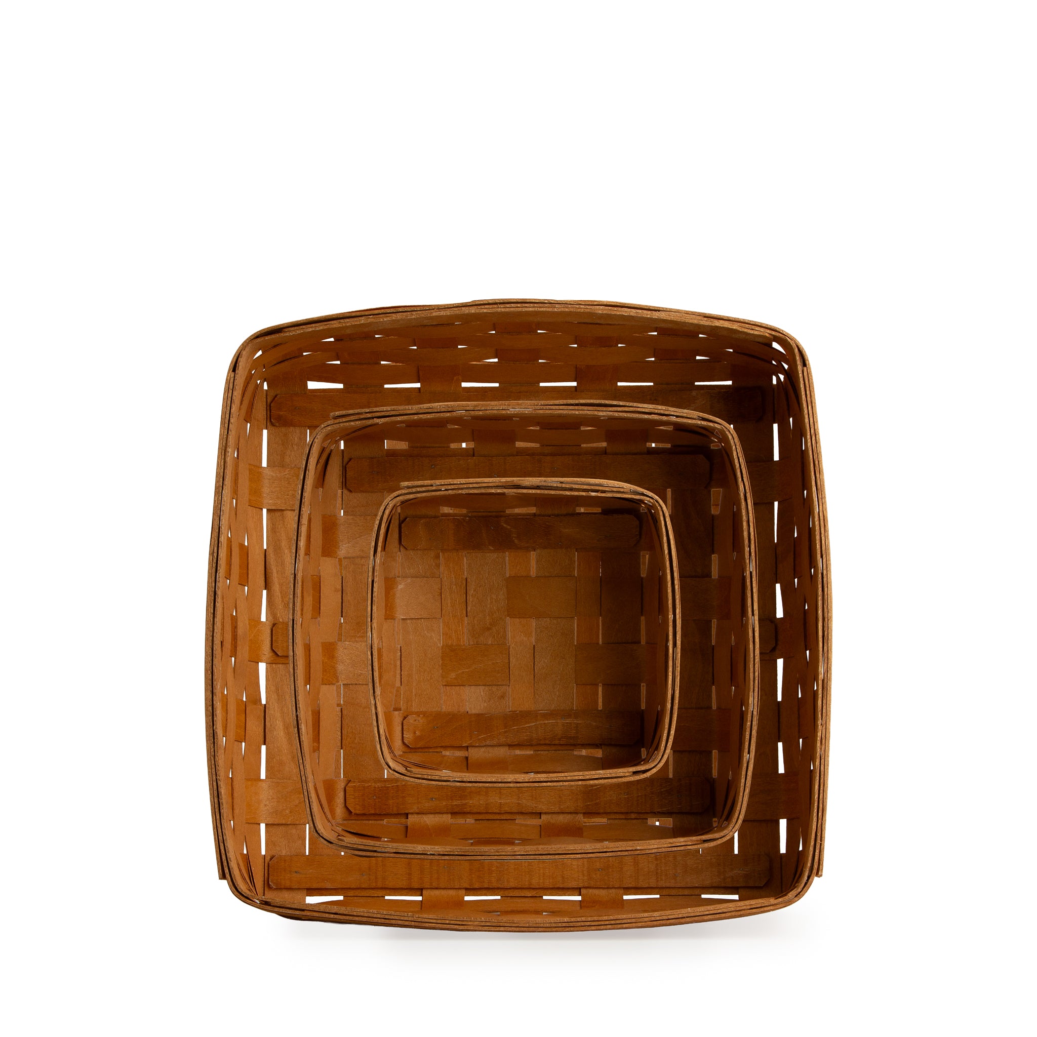 Collector's Essentials 6-Piece Nesting Square Basket Set - Image 3