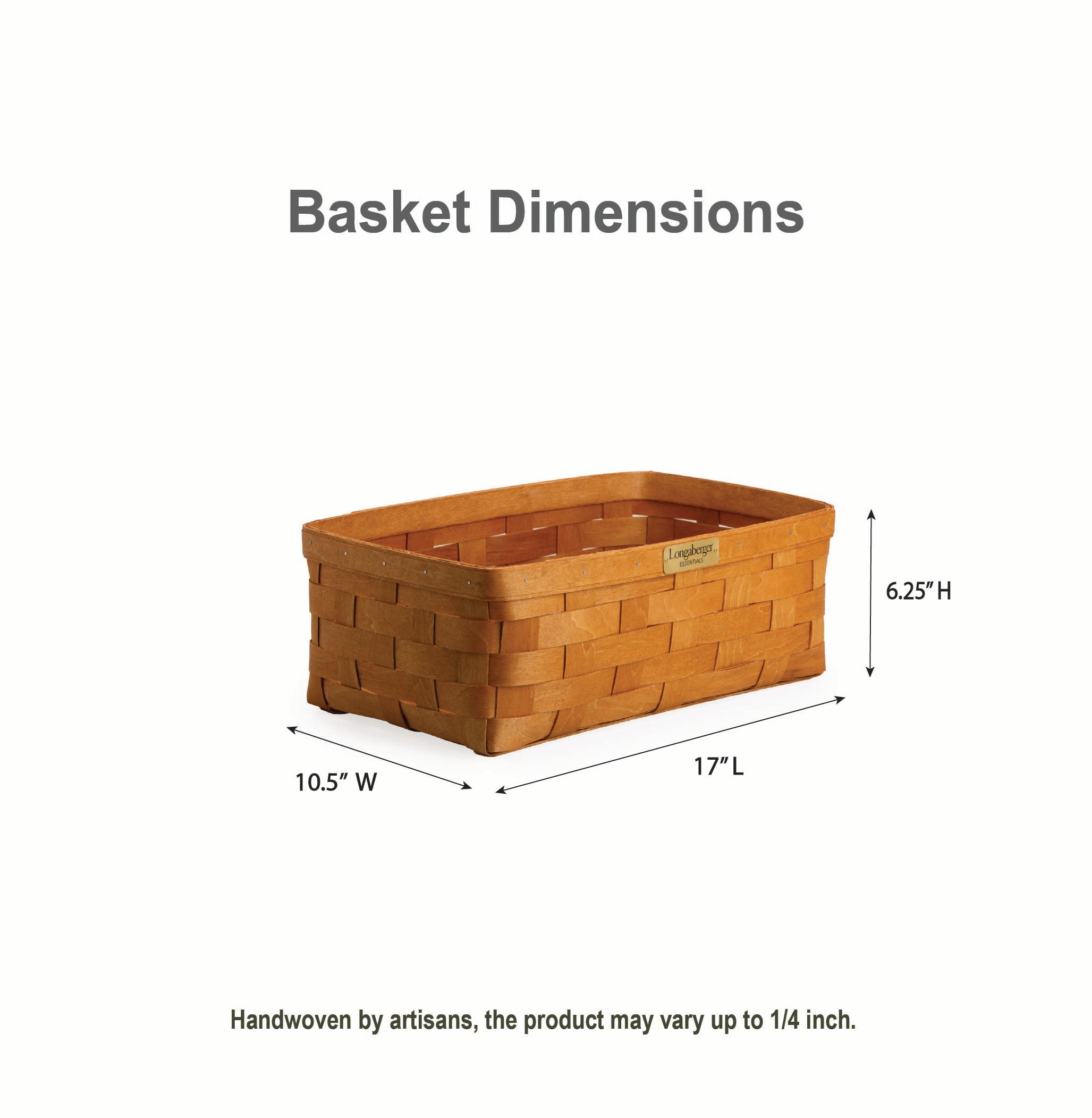 Collector's Essentials Large Rectangle Basket with Protector - Image 4