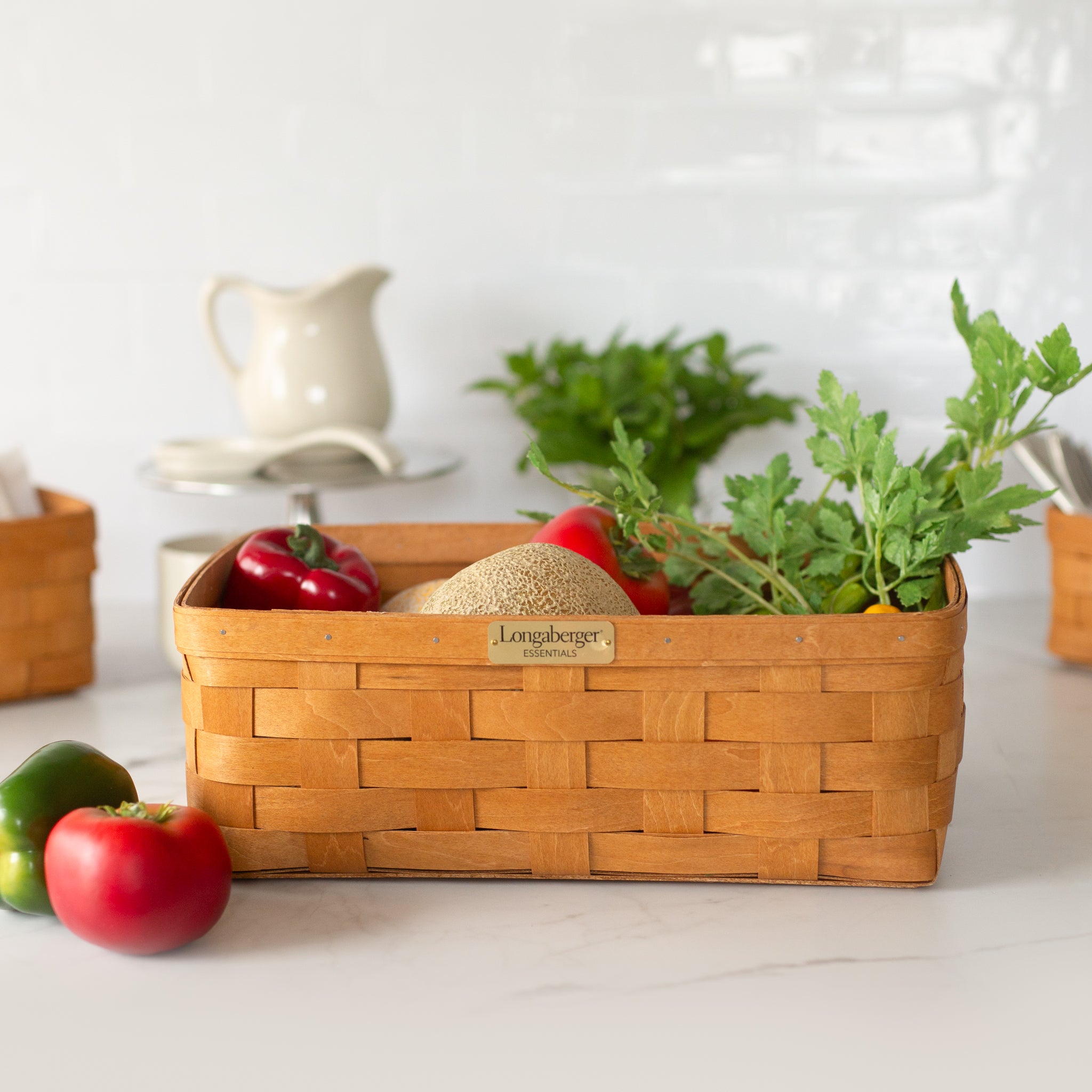 Collector's Essentials Large Rectangle Basket with Protector - Image 6