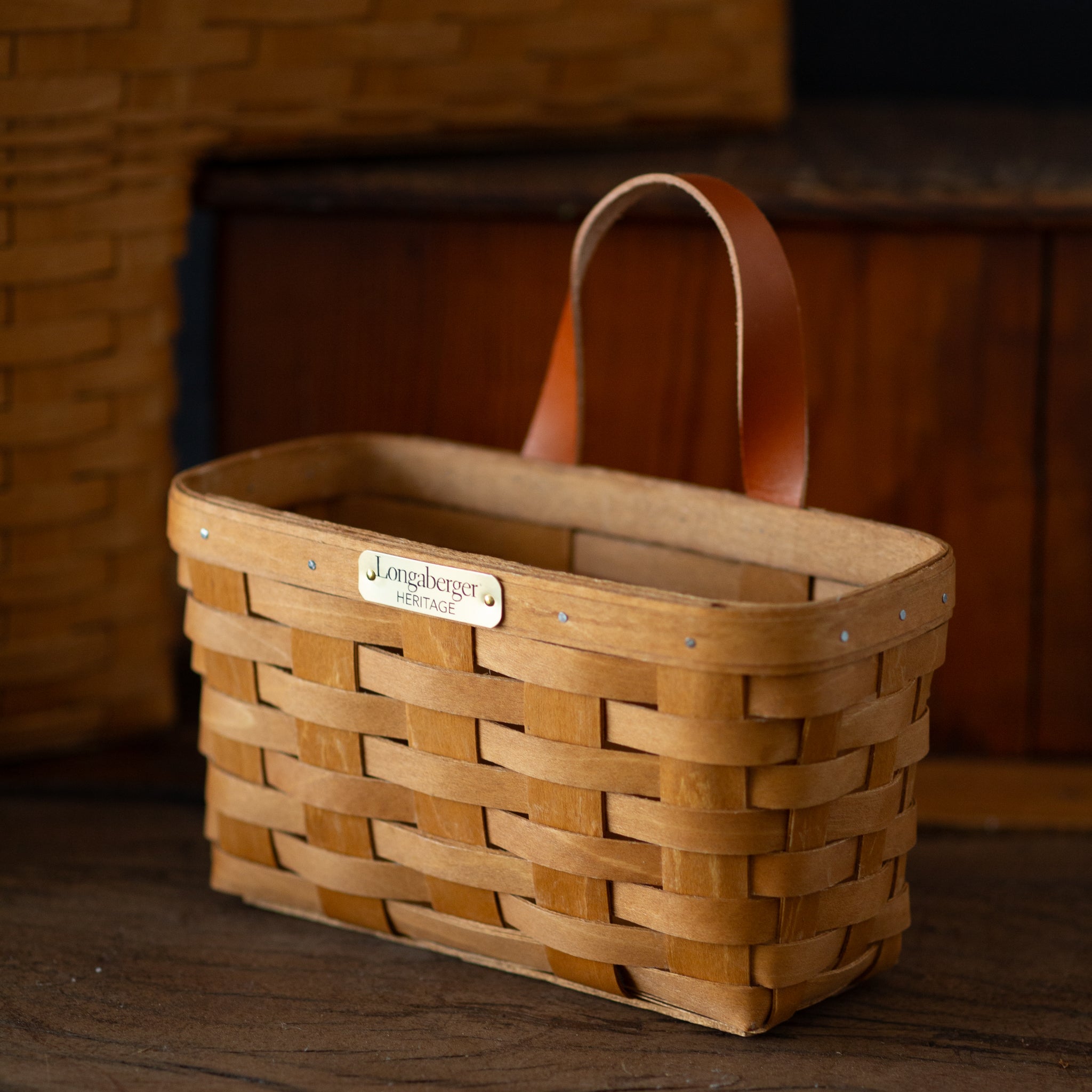 Collector's Heritage Medium Key Basket with Protector - Warm Brown - Image 4