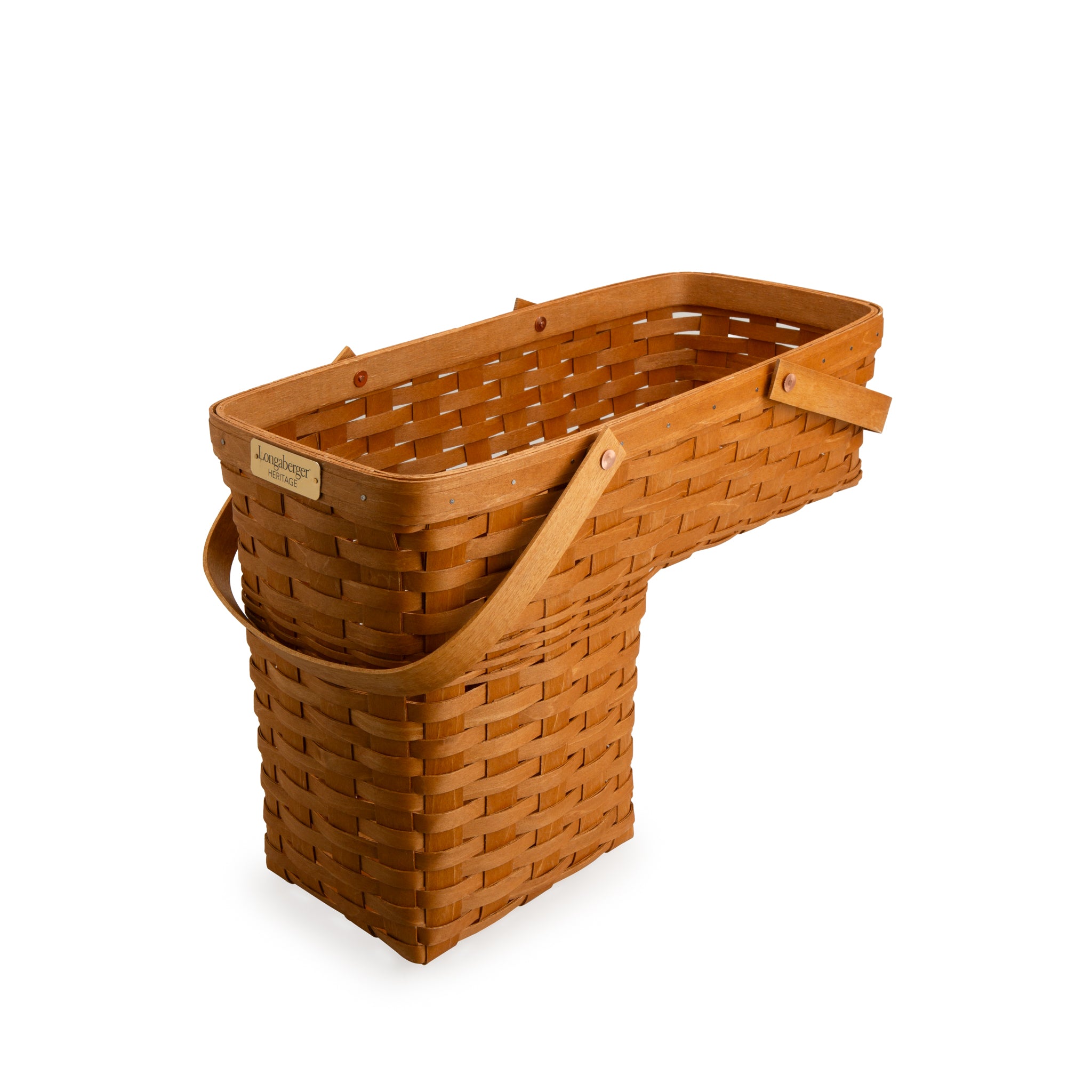 Collector's Heritage Stair Basket with Protector - Warm Brown - Image 12