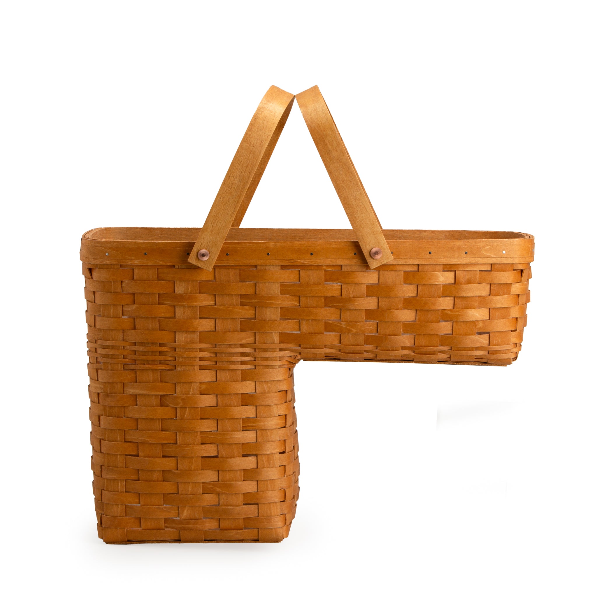 Collector's Heritage Stair Basket with Protector - Warm Brown - Image 8