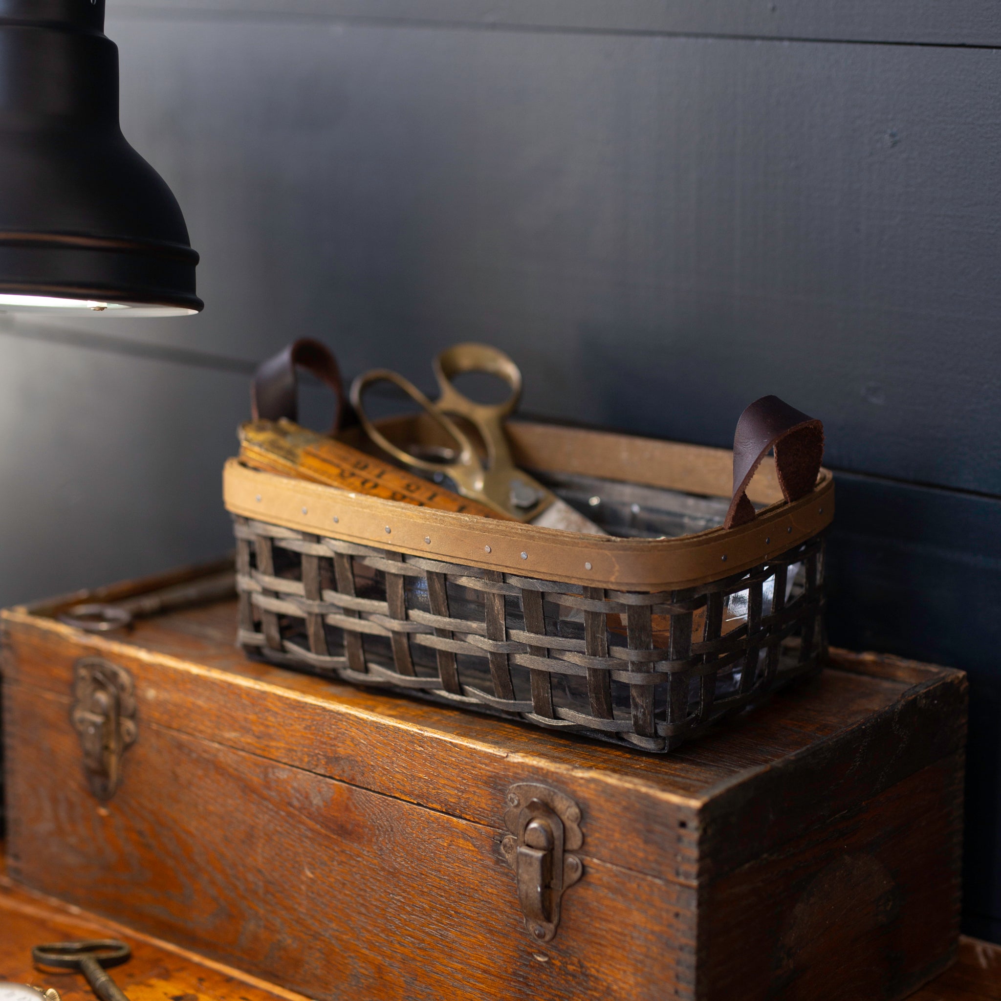 Railway Pullman Basket with Protector - Vintage - Image 9
