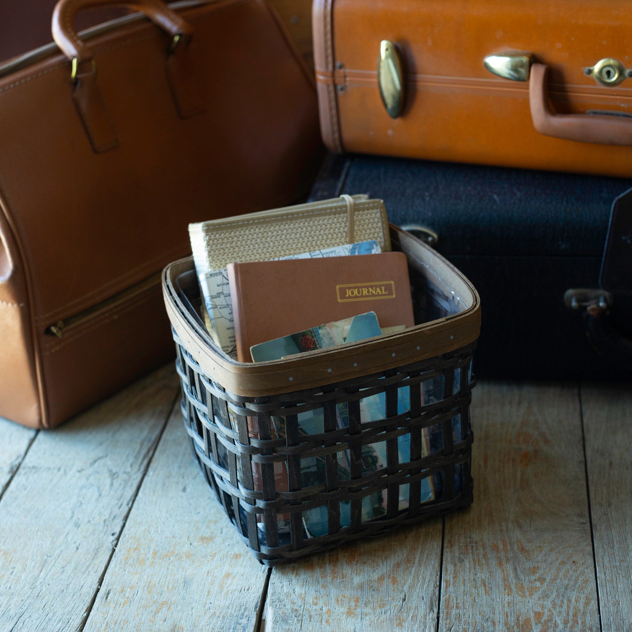 Railway Hopper Basket with Protector - Vintage - Image 7