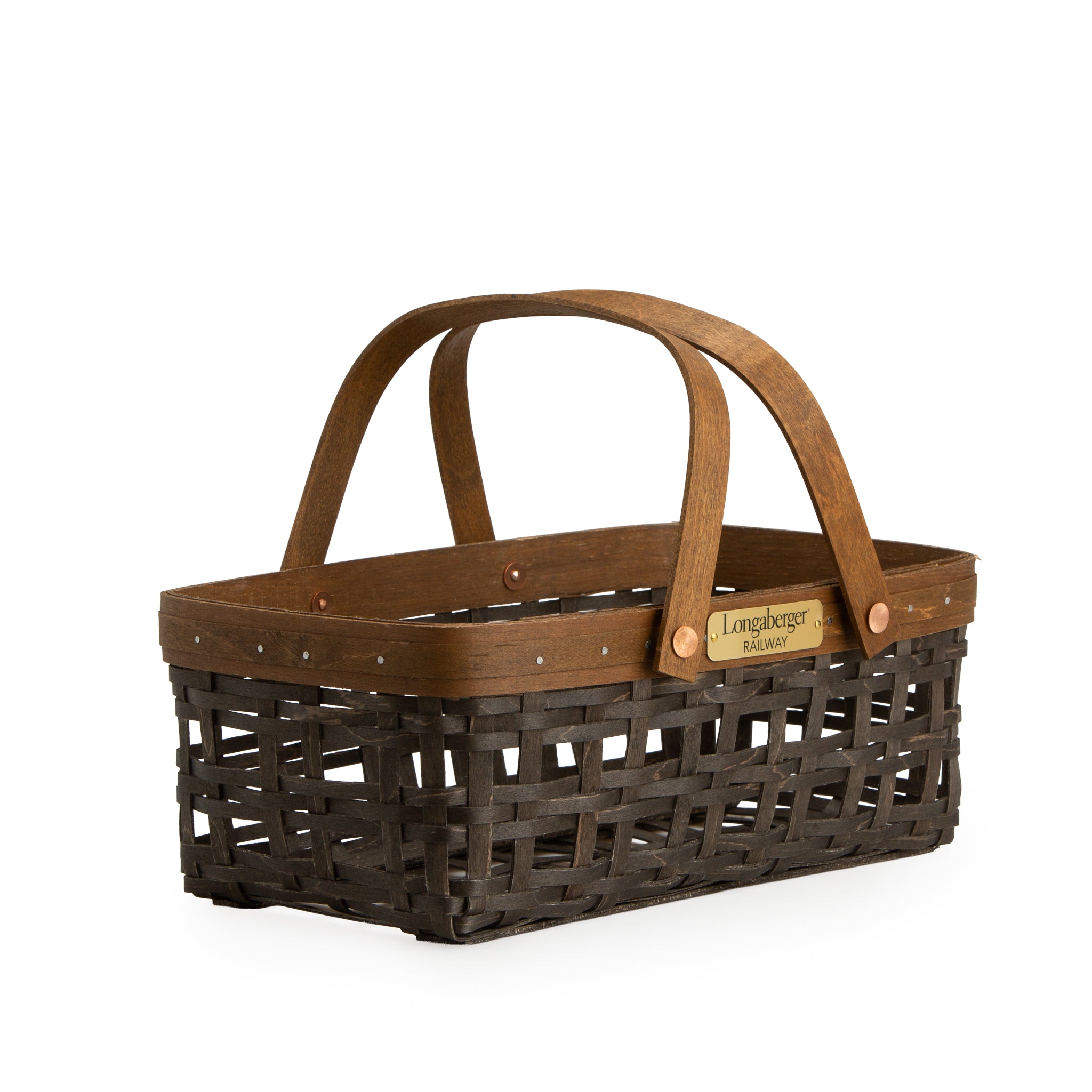 Collector's Railway Depot Basket with Protector - Vintage - Image 9